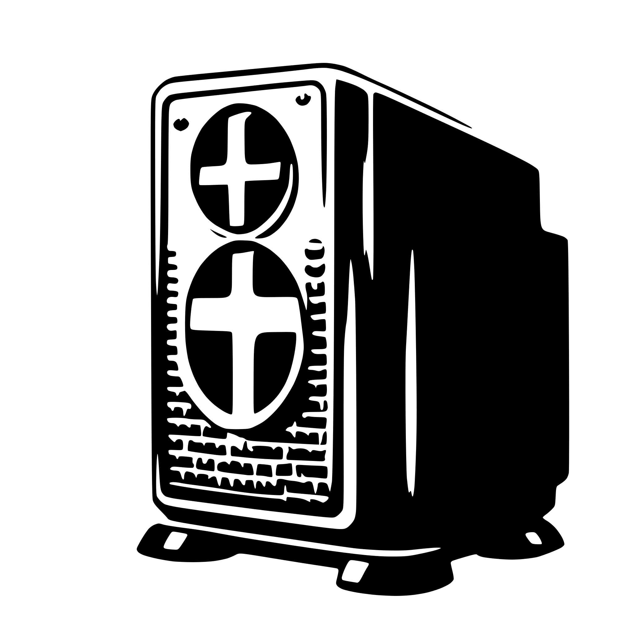 AI-generated SVG of 'an amplifier with plus sign'