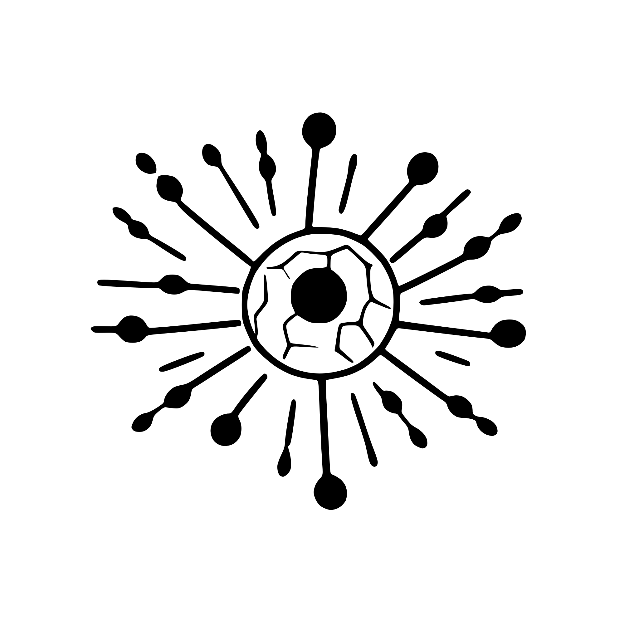 AI-generated SVG of a Create a 2D diagram of a reverse wormlike micelle with encapsulated nanoparticles