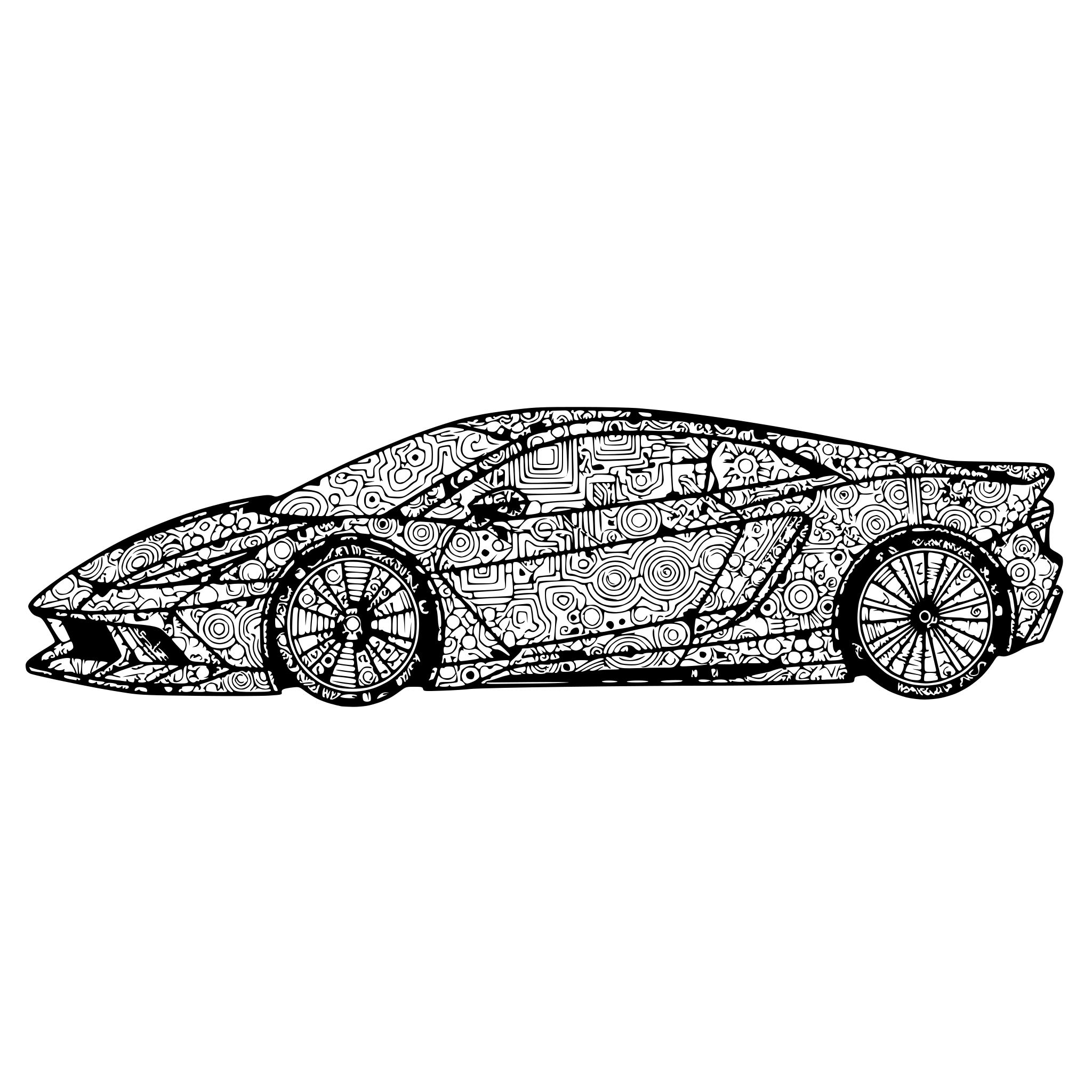 AI-generated SVG of 'Car'