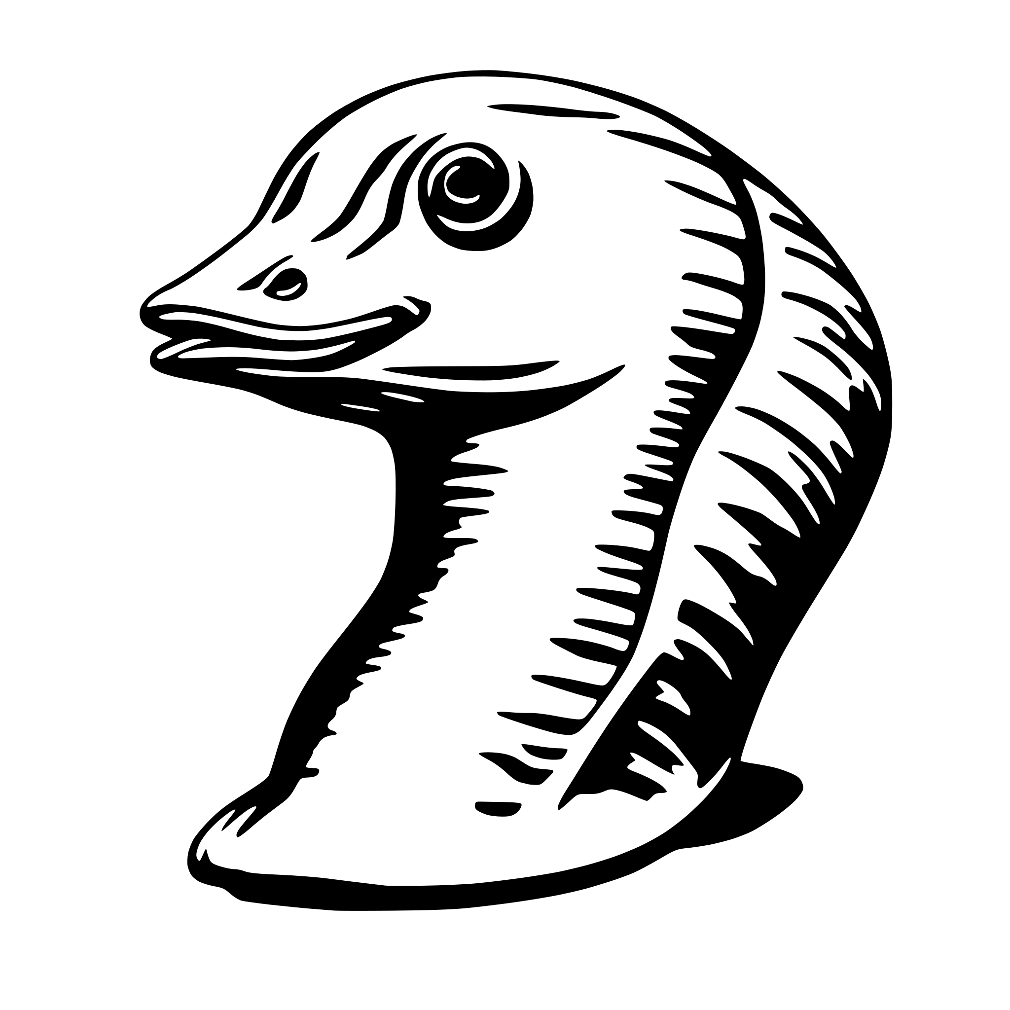 AI-generated SVG of a Pacific Geoduck