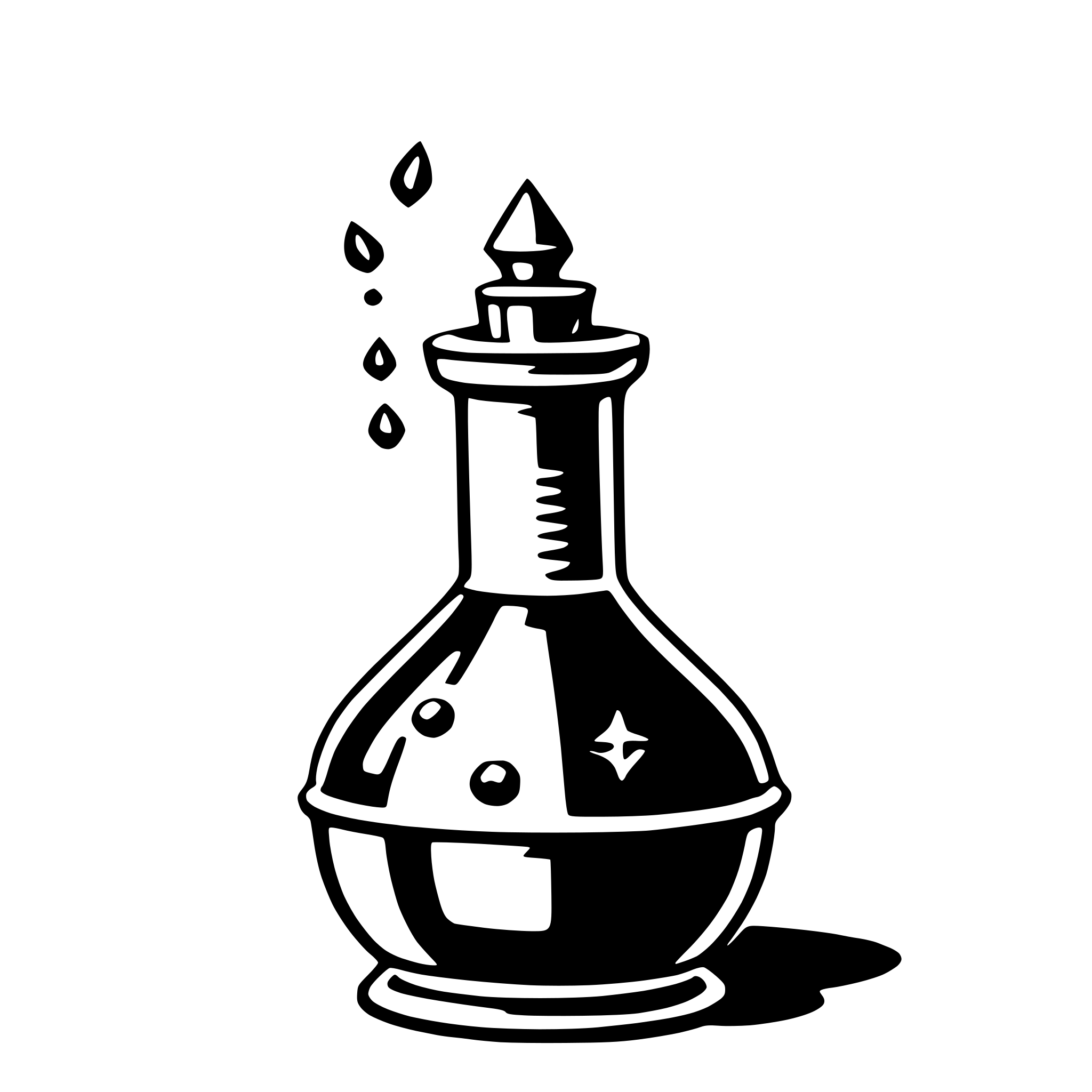 AI-generated SVG of 'potion'