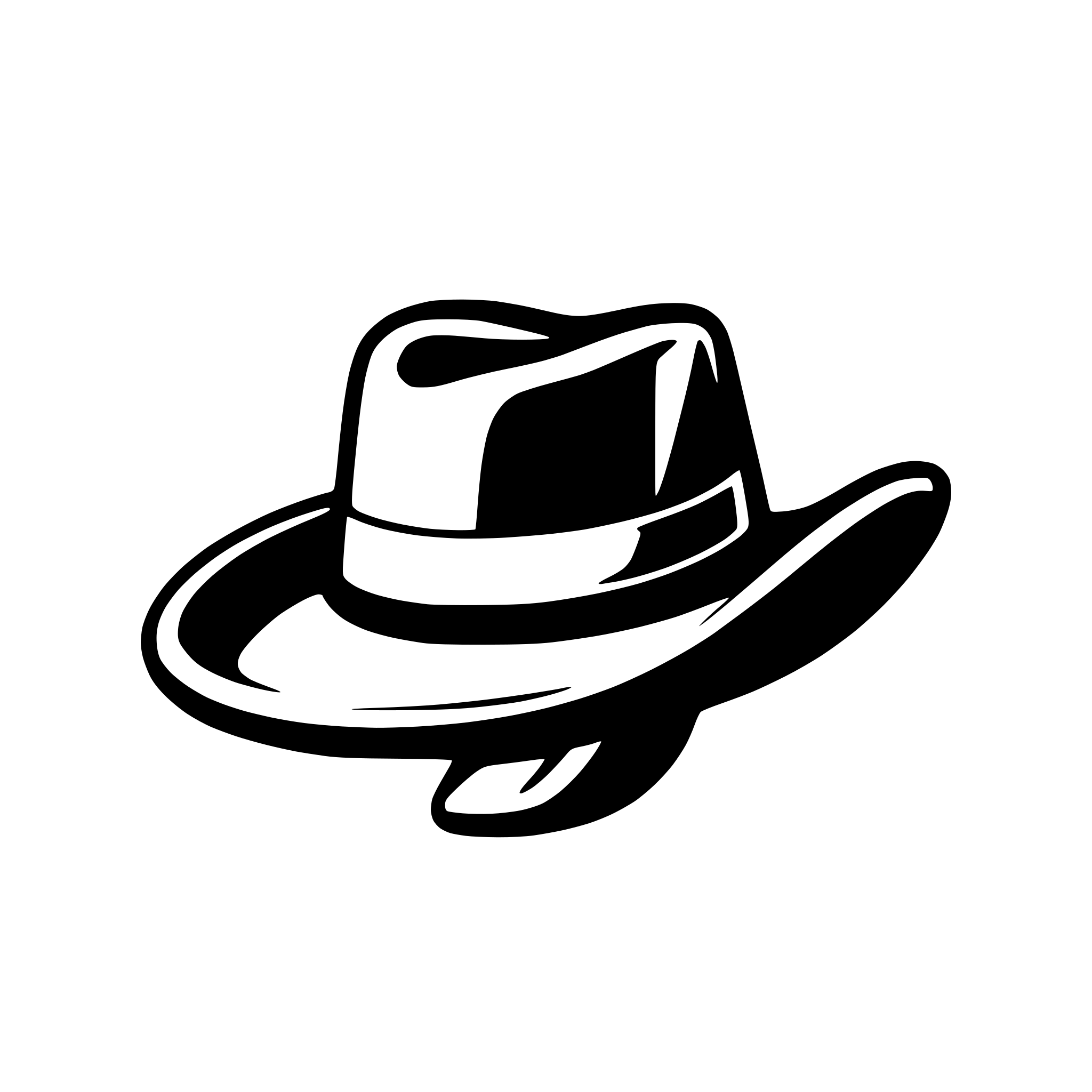 AI-generated SVG of a cowboy hat for a logo very clean lines very simple AI-generated SVG of a cowboy hat for a logo very clean lines very simple