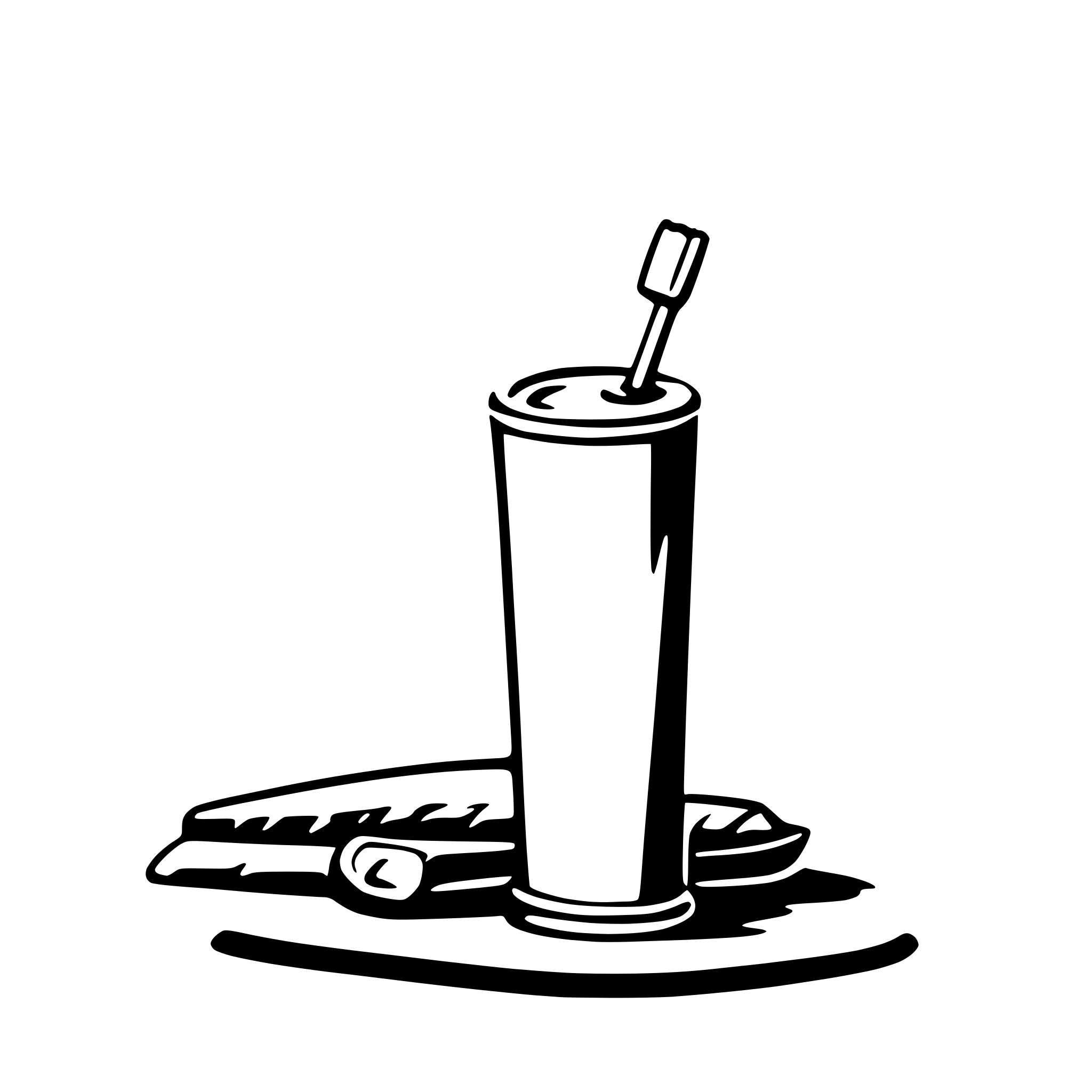 AI-generated SVG of a toothpaste