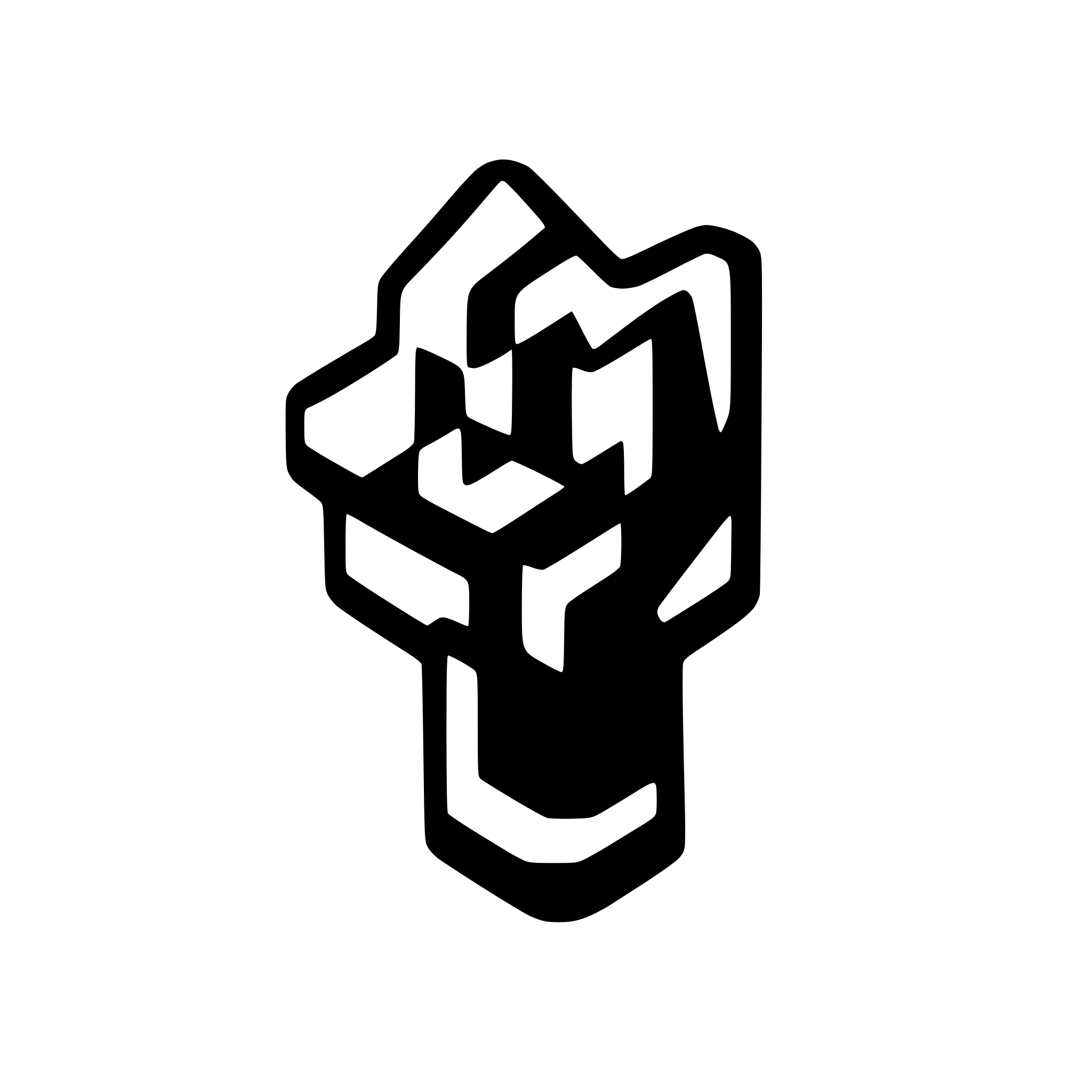 AI-generated SVG of 'pixel art factory icon'