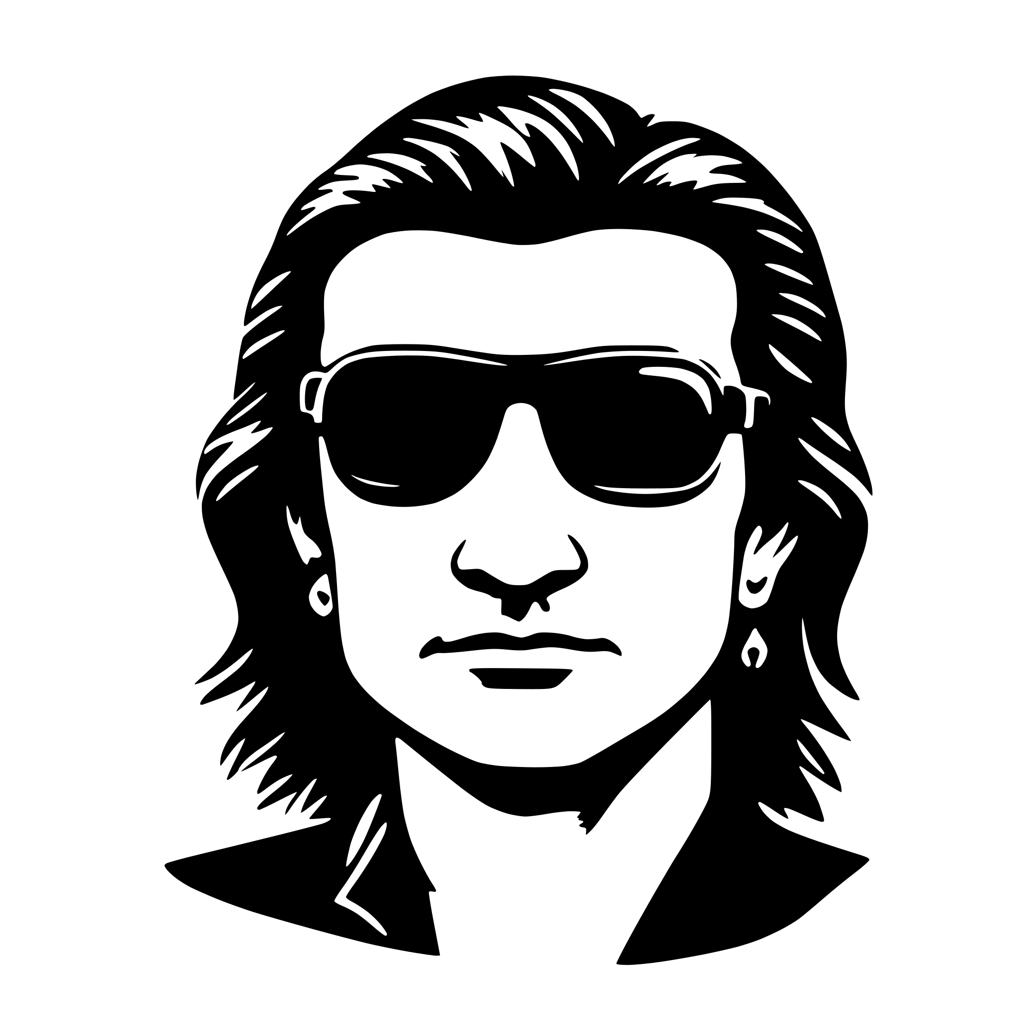 AI-generated SVG of 'svg for text bono'
