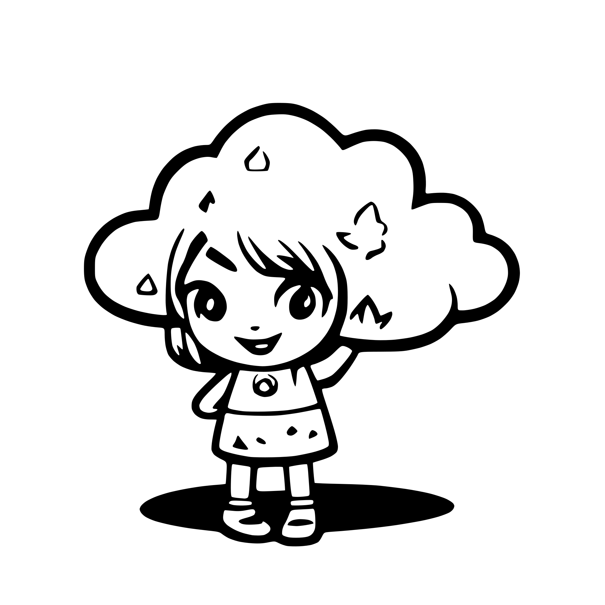 AI-generated SVG of a Cloud