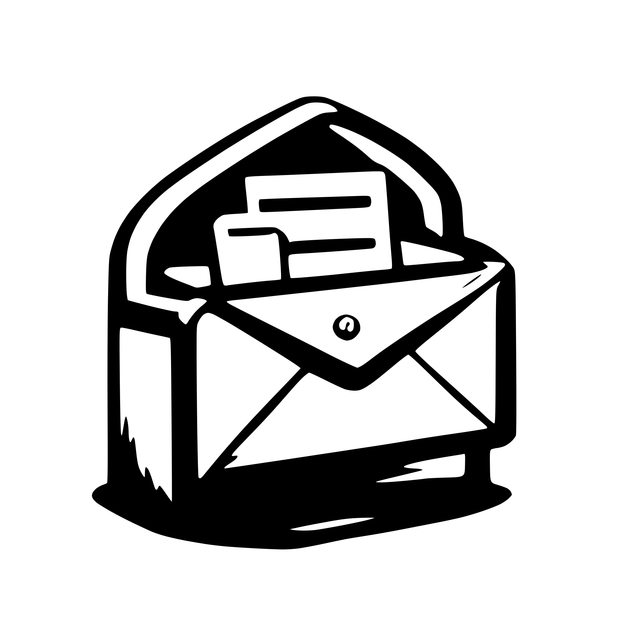 AI-generated SVG of a email