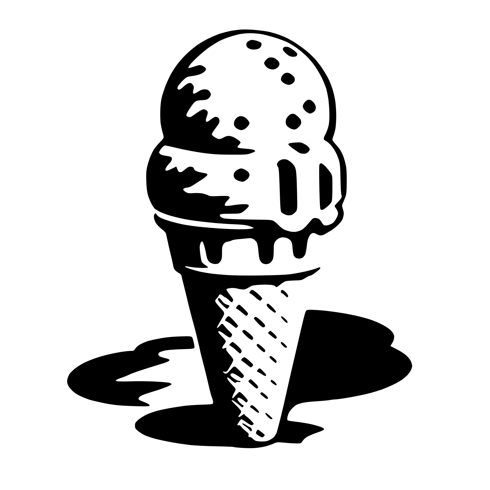 AI-generated SVG of a ice cream
