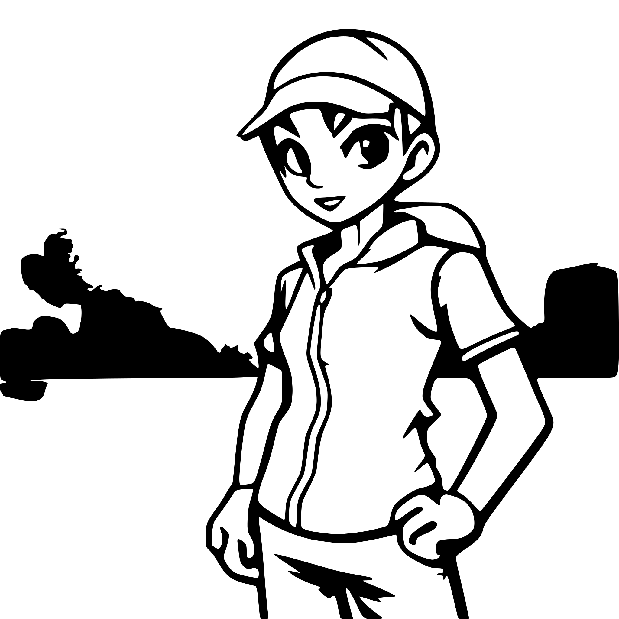 AI-generated SVG of a caricature of a pokemon trainer looking clueless AI-generated SVG of a caricature of a pokemon trainer looking clueless