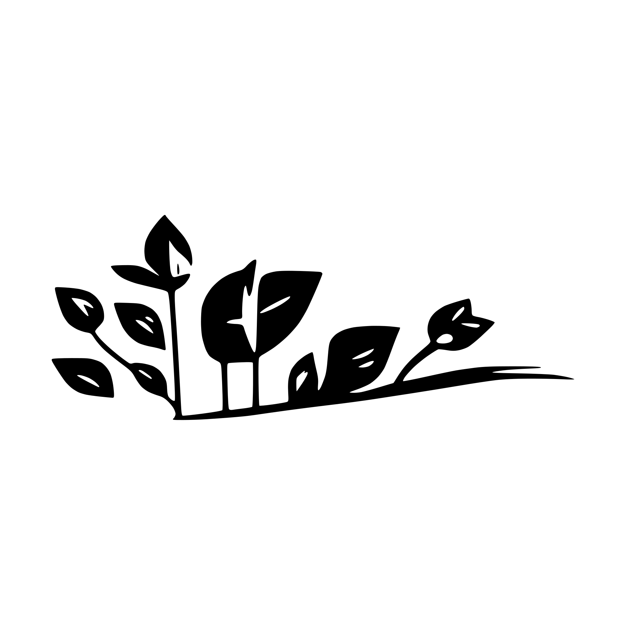 AI-generated SVG of 'floral divider christian'