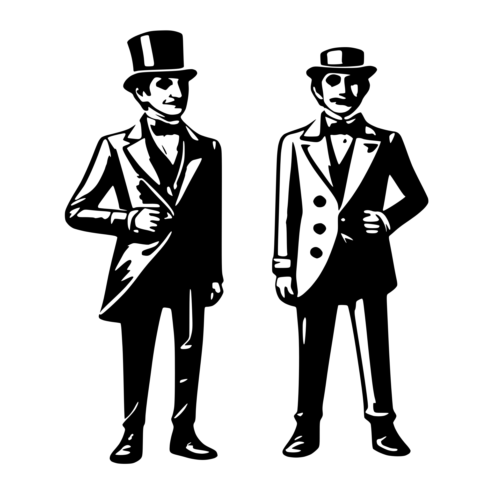 AI-generated SVG of 'Anglais gentleman monsieur'
