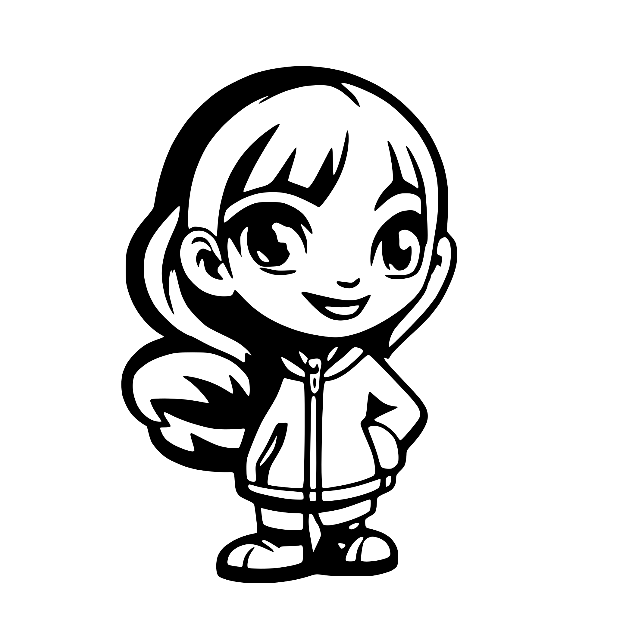 AI-generated SVG of 'lamput cartoon'