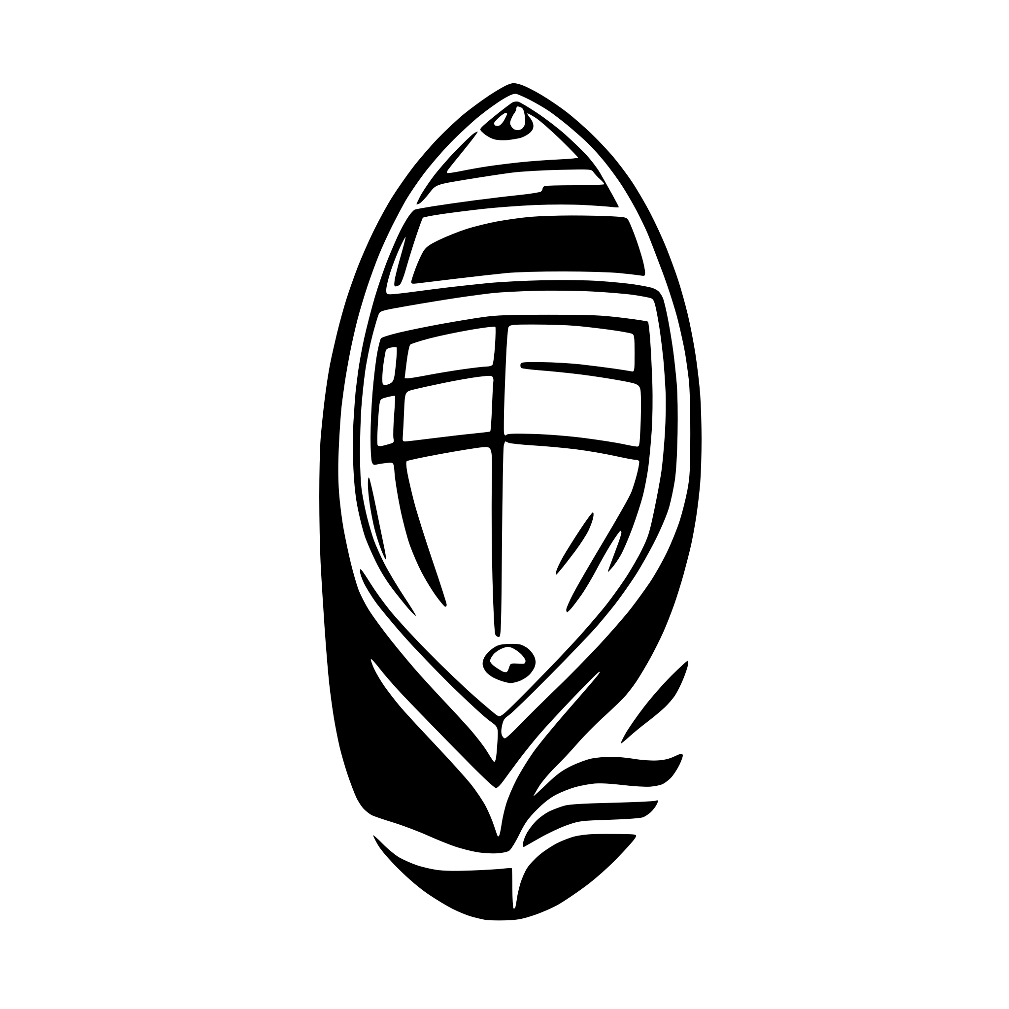 AI-generated SVG of a modern motorboat deck vector