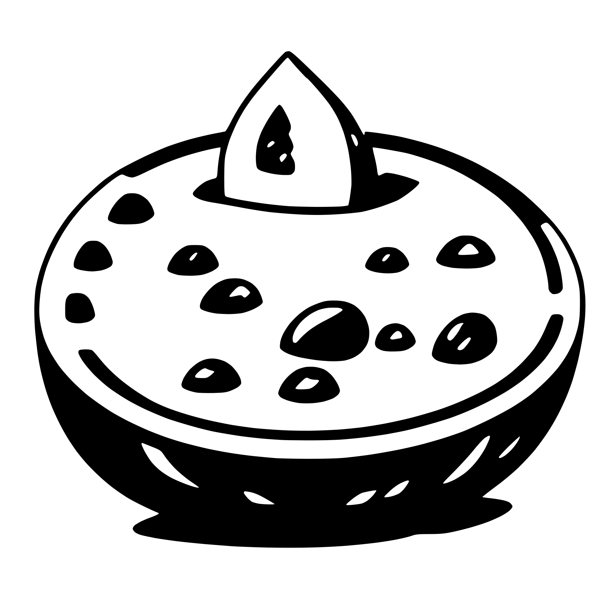 AI-generated SVG of a hamimelon
