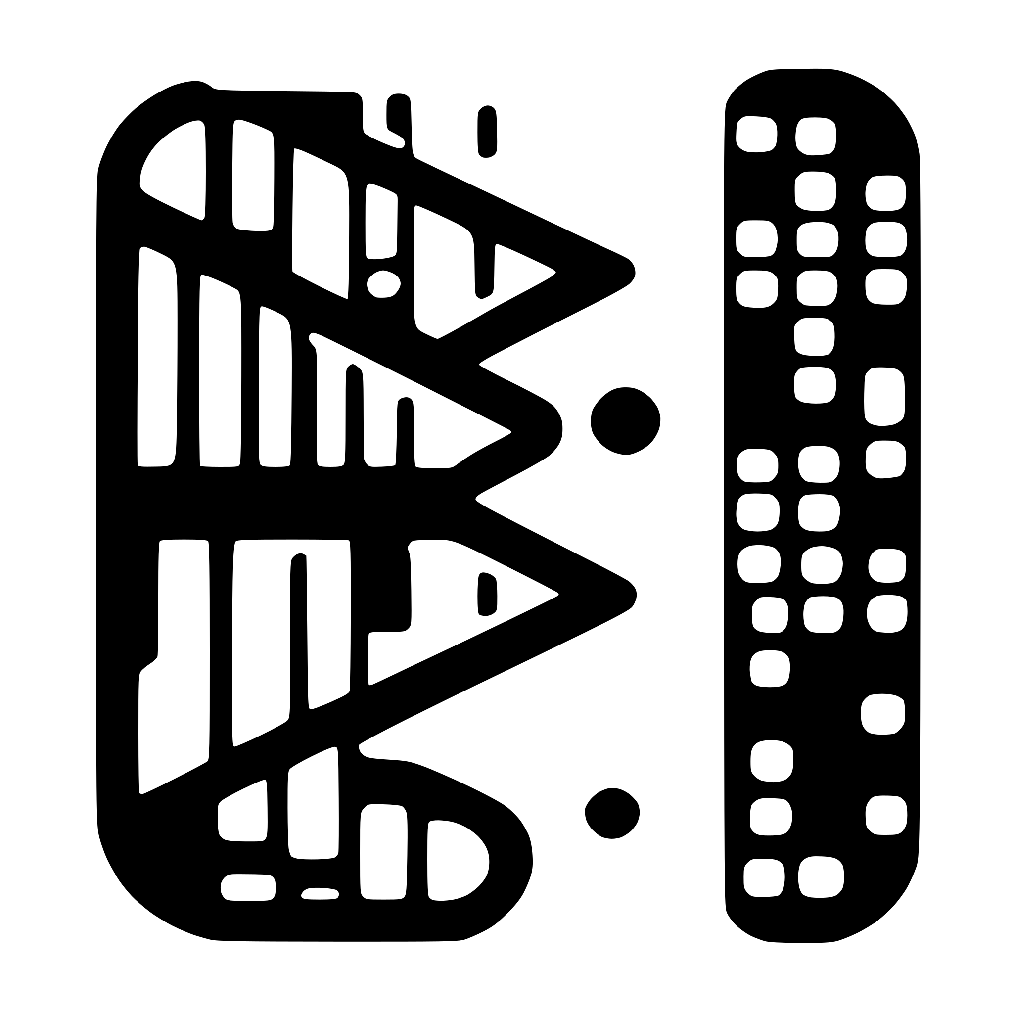 AI-generated SVG of 'app icon genome'