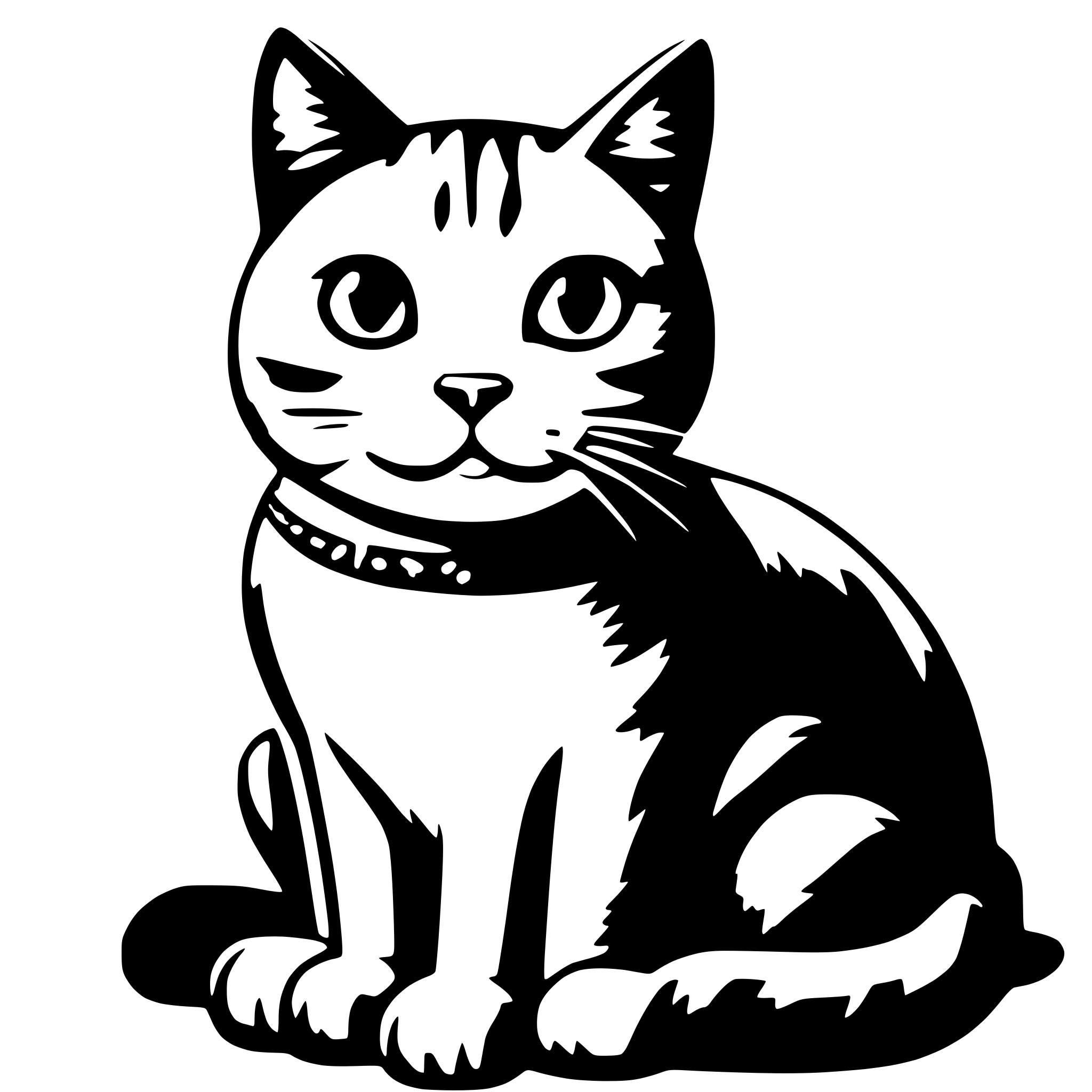 AI-generated SVG of 'chat'