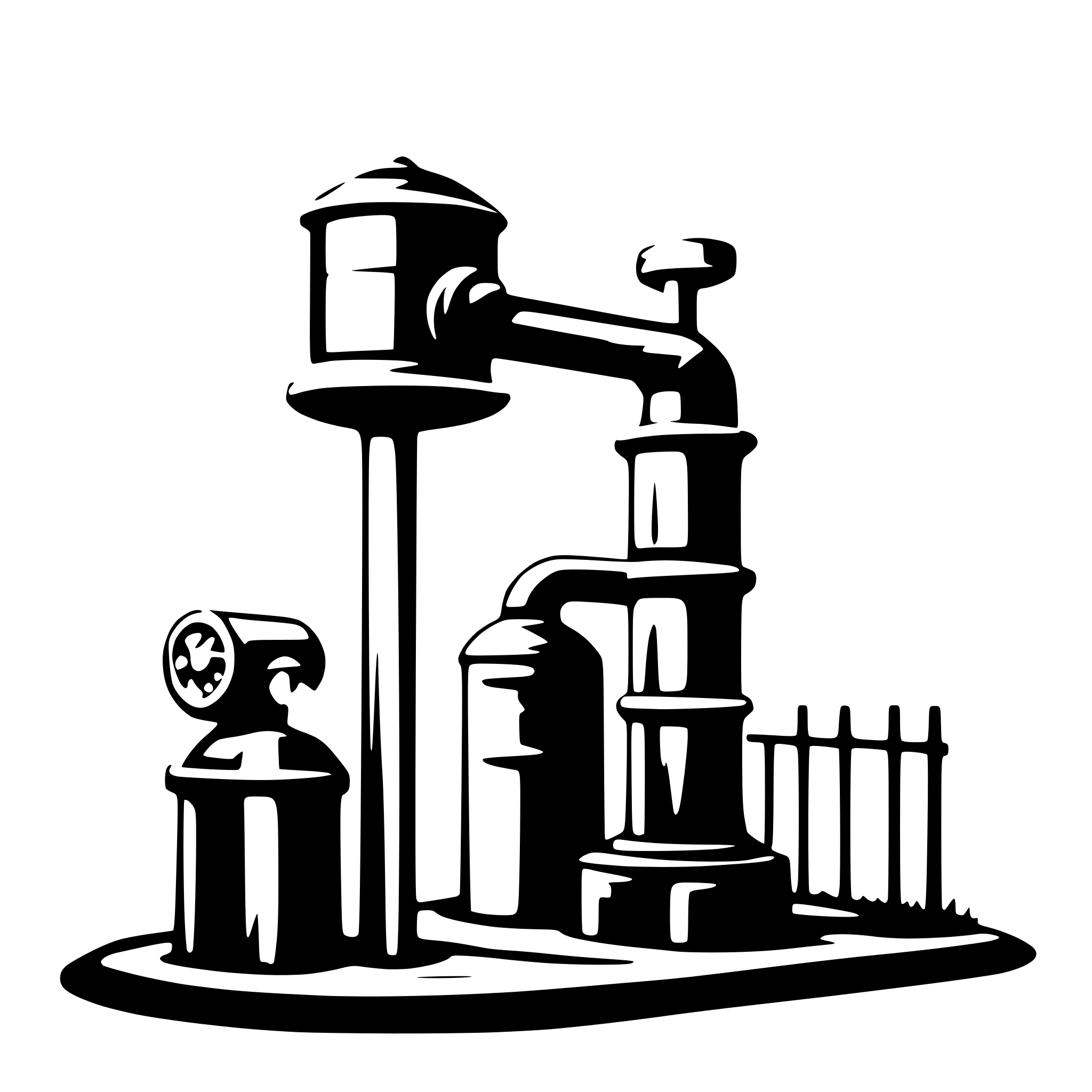 AI-generated SVG of 'water pumping stastion'