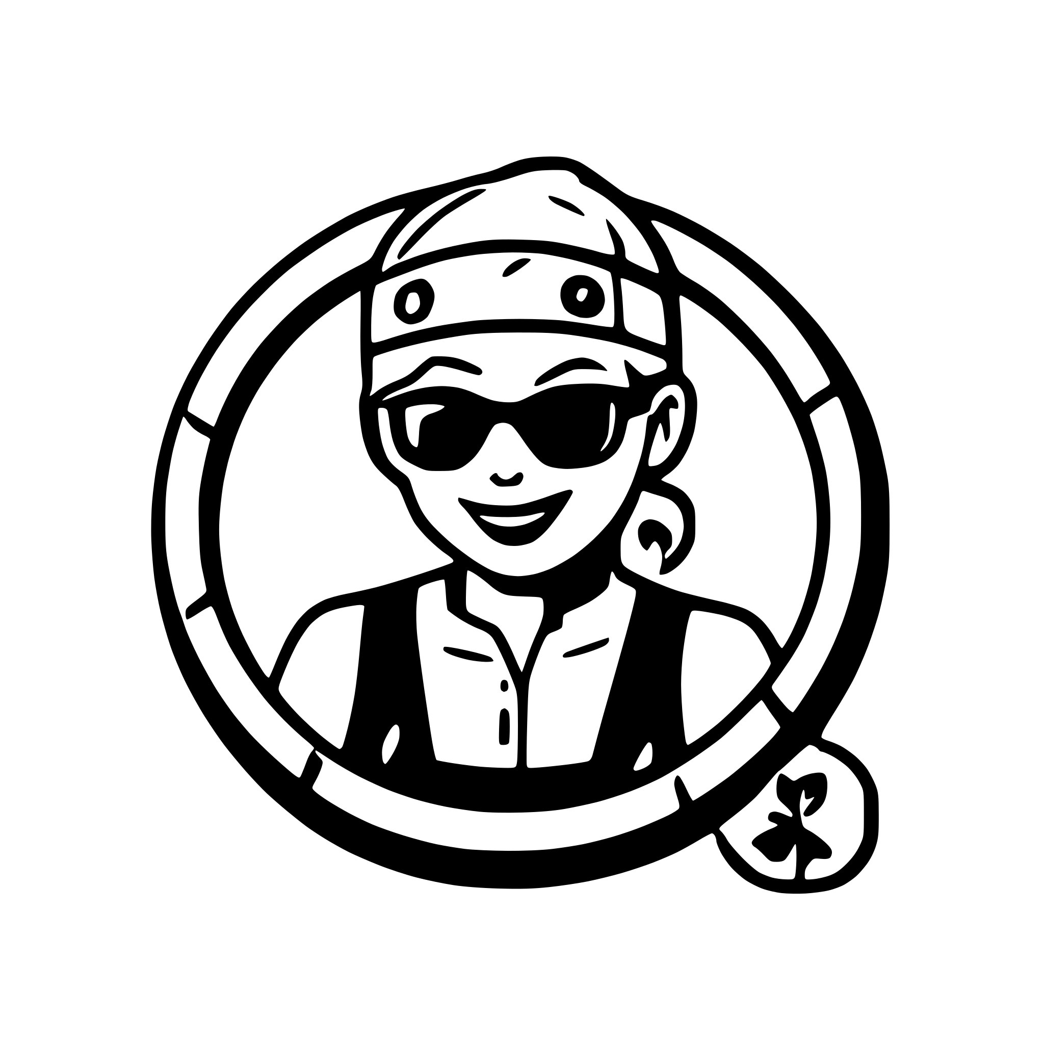 AI-generated SVG of a swim instructor badge, stating; swim instructor since 1938, showing older woman with swimcap and goggles