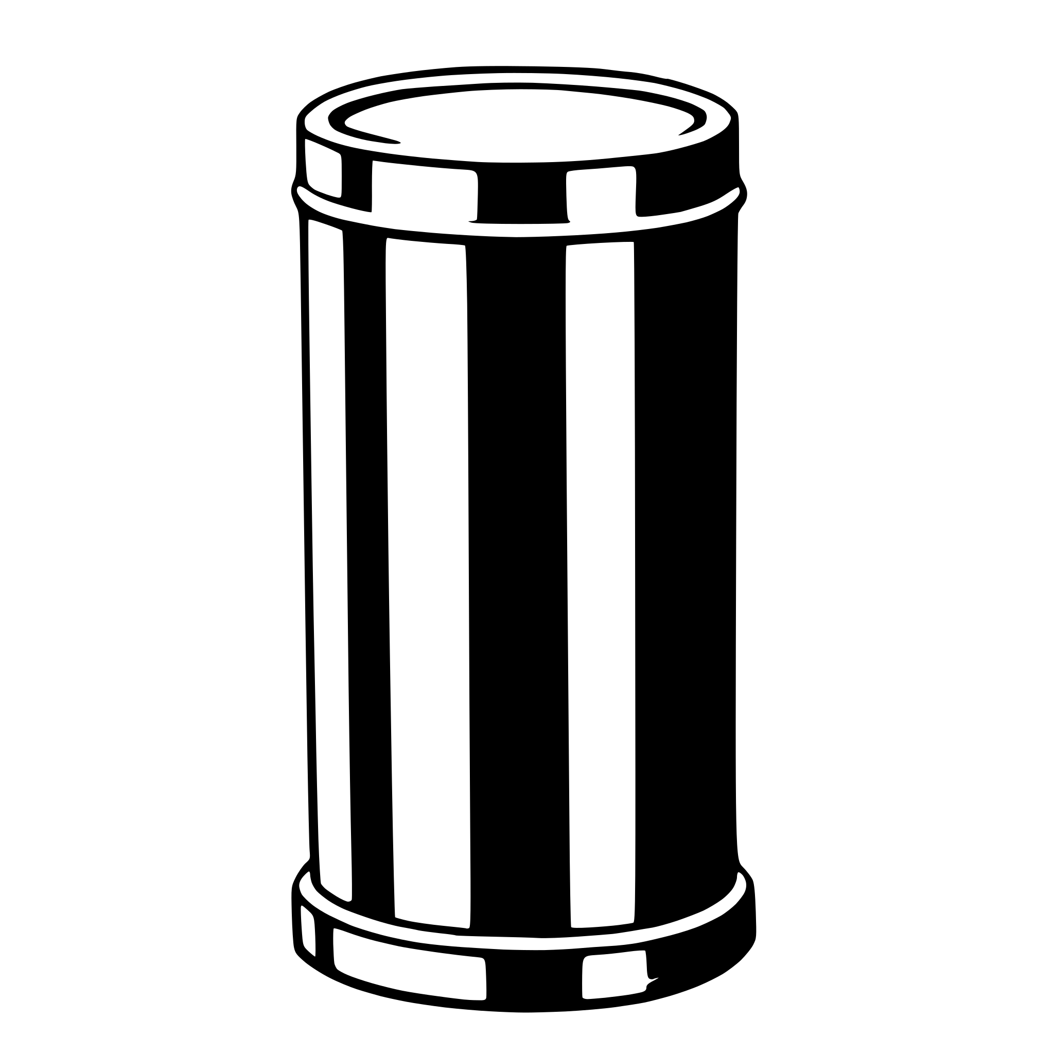 AI-generated SVG of a cylinder
