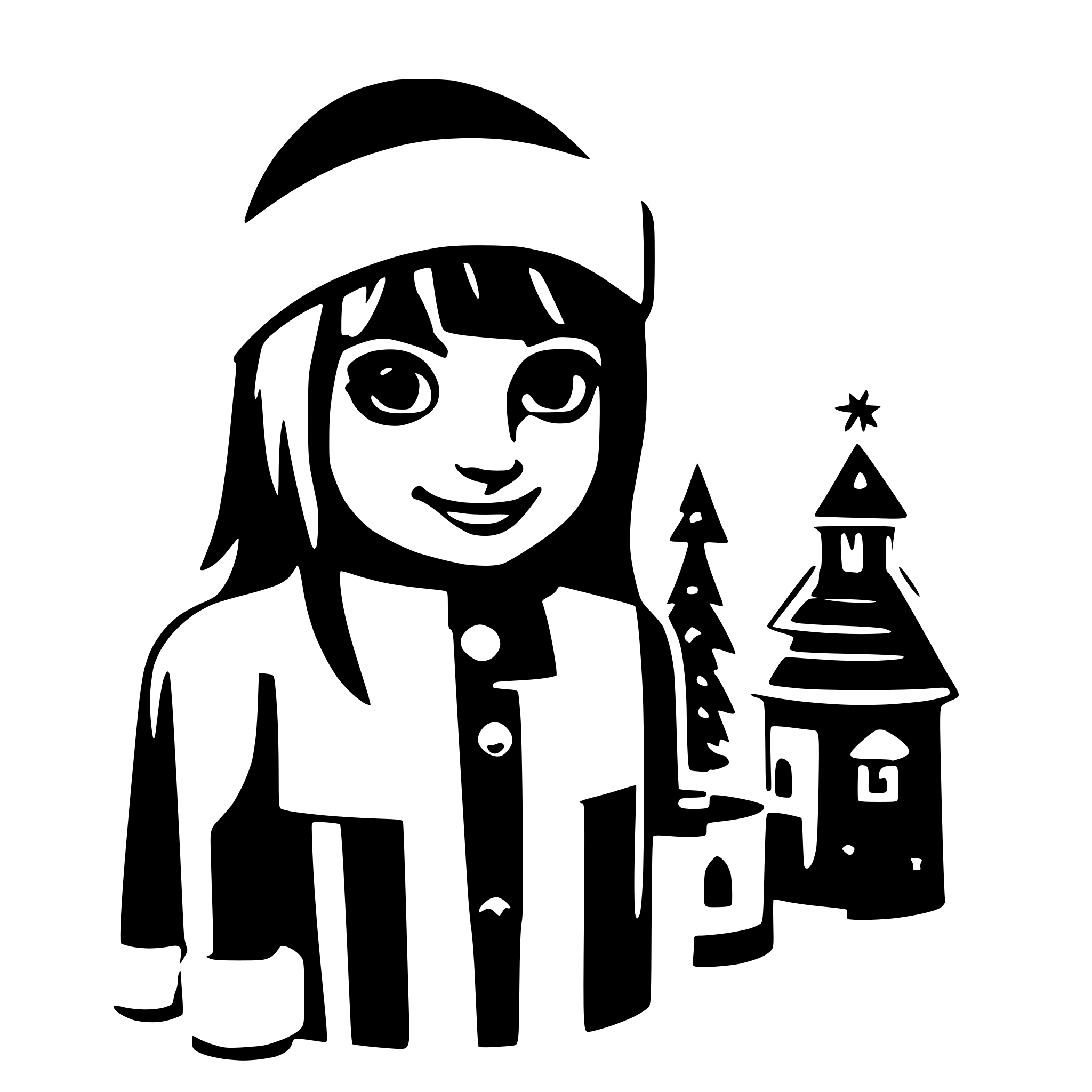 AI-generated SVG of 'webbinar meet cristmas'