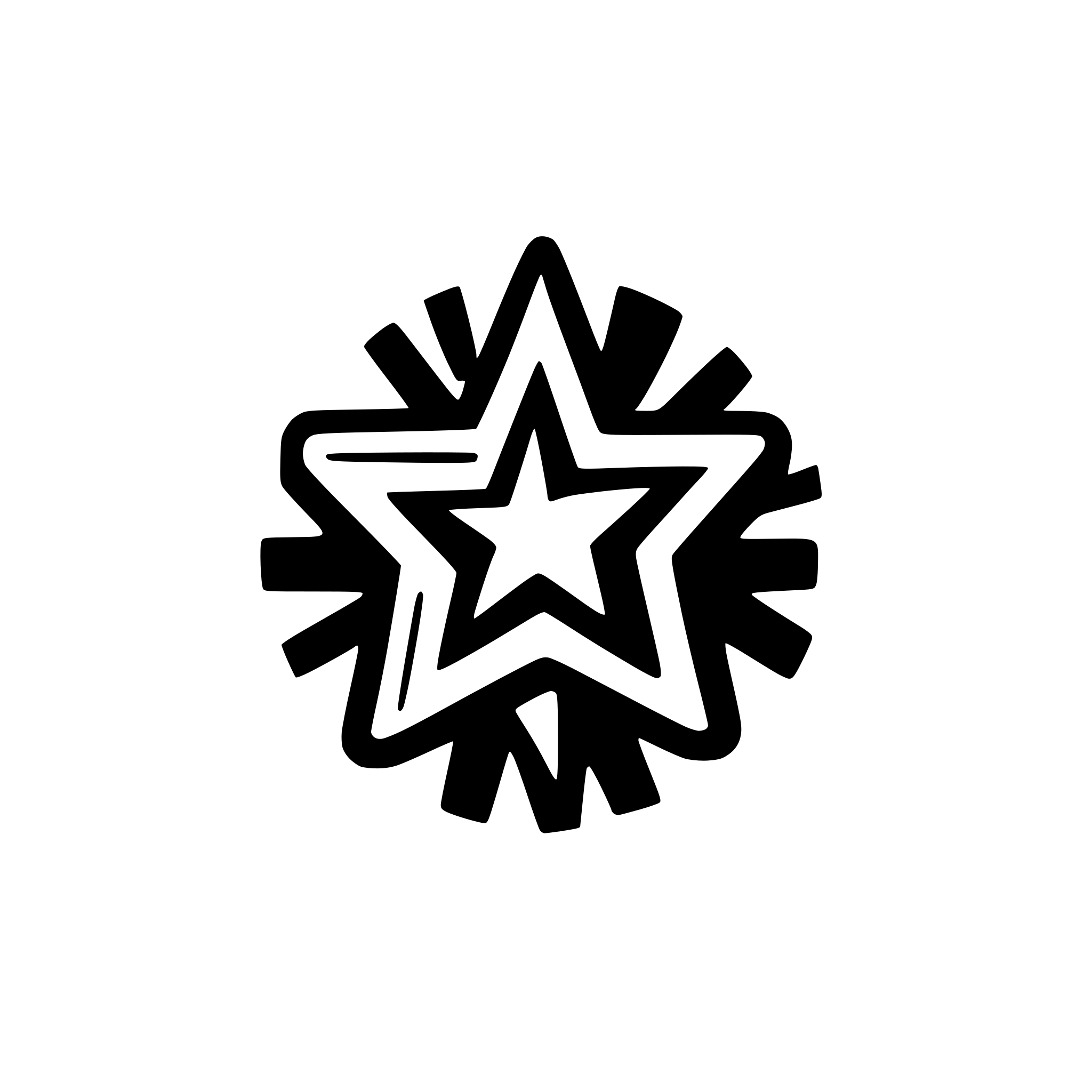 AI-generated SVG of a Star twinkle thin lines radial pattern icon