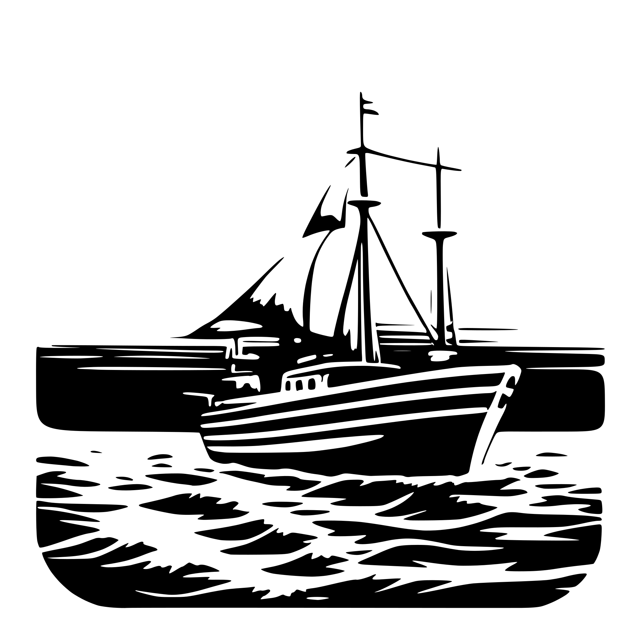 AI-generated SVG of a Gambar kapal layar yang sedang berlayar di tengah laut, awan gelap menggelayuti langit AI-generated SVG of a Gambar kapal layar yang sedang berlayar di tengah laut, awan gelap menggelayuti langit