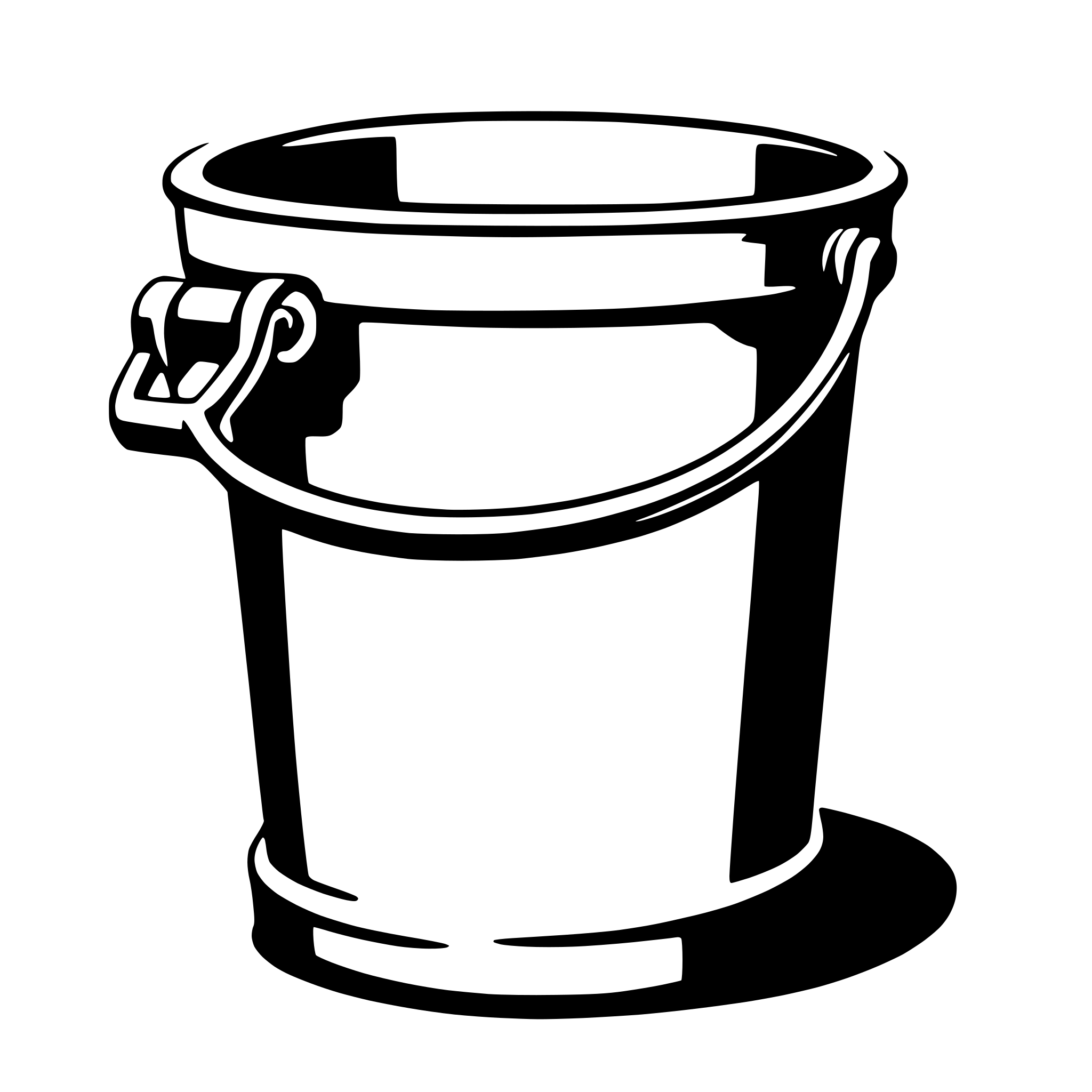 AI-generated SVG of 'bucket'