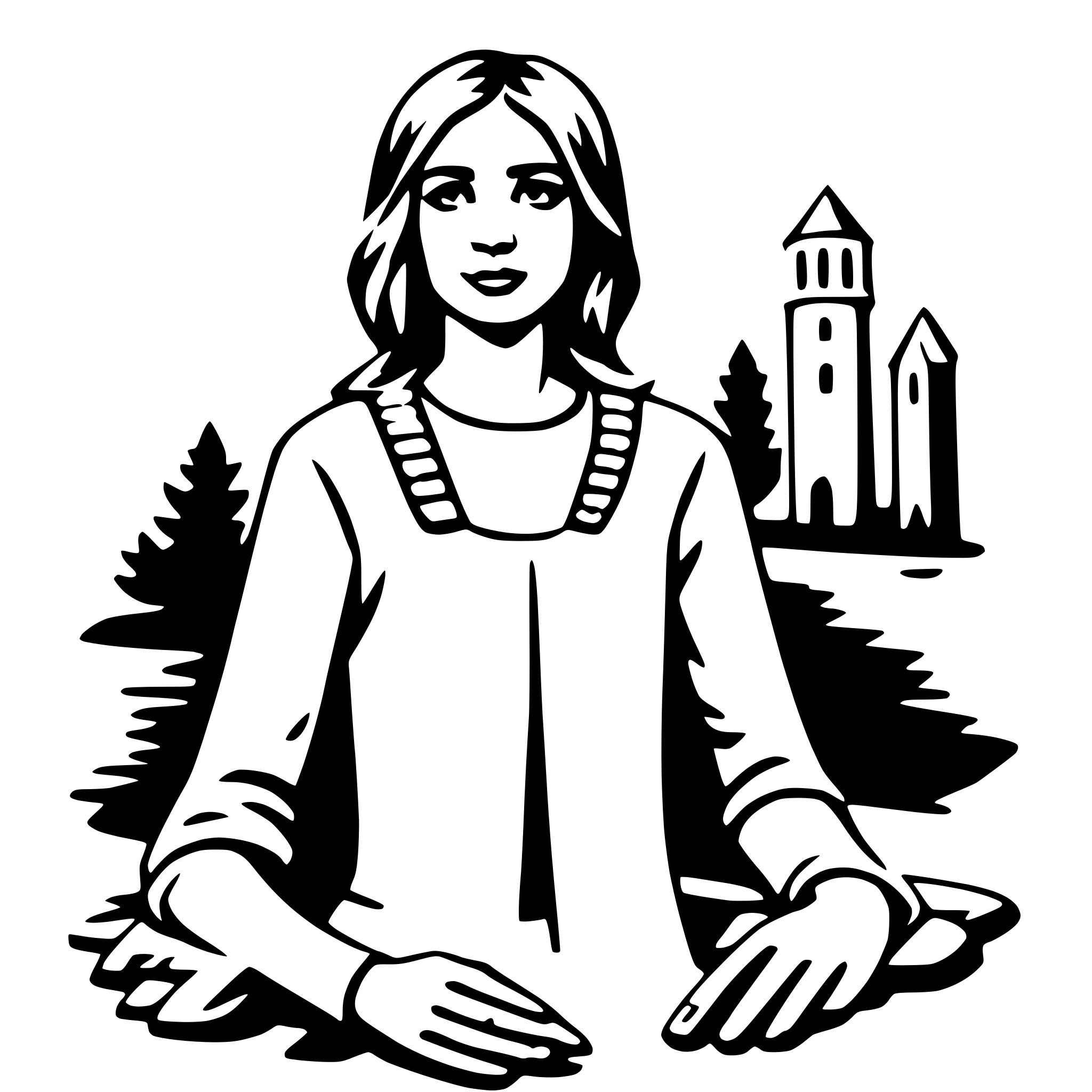 AI-generated SVG of a brigid