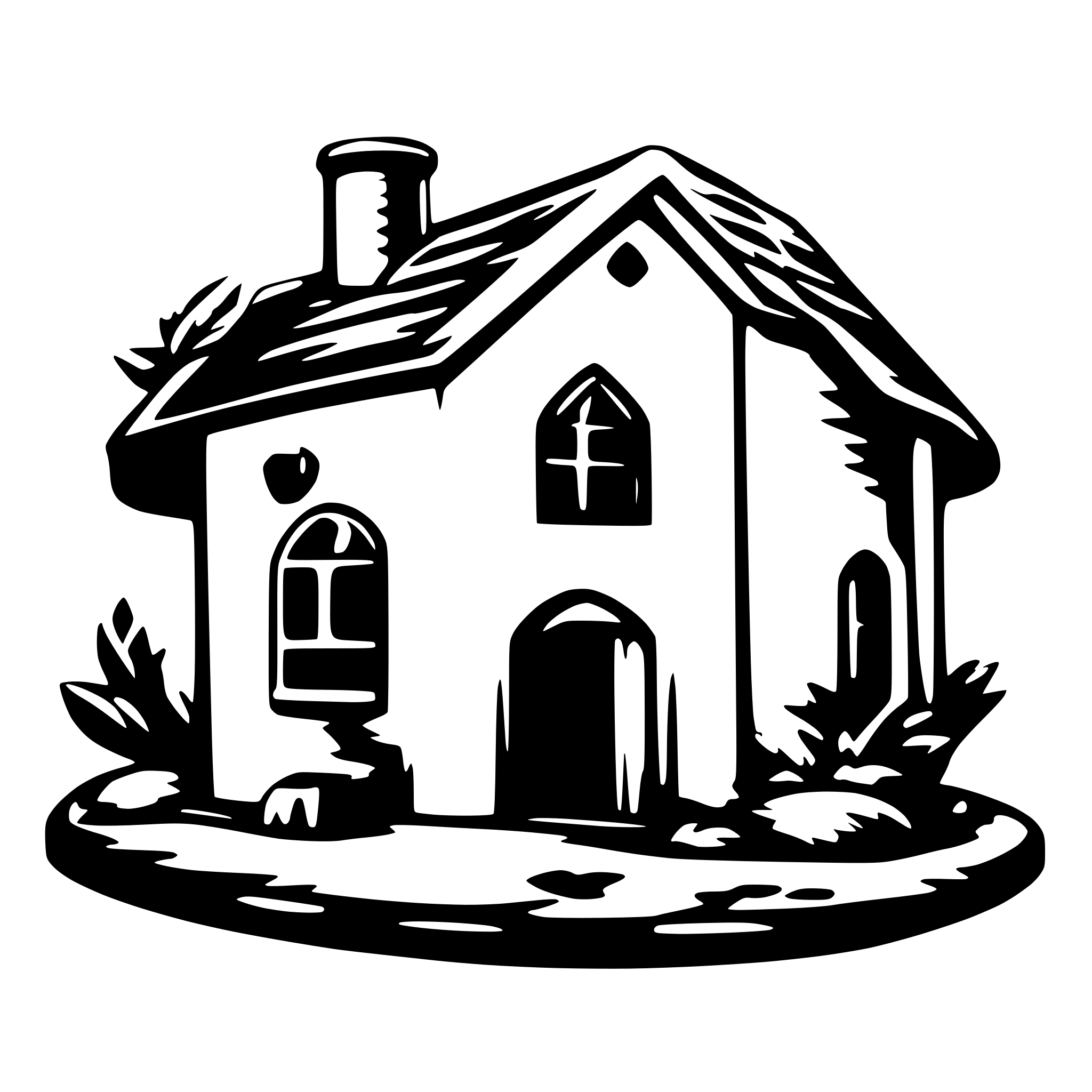 AI-generated SVG of 'hantel'