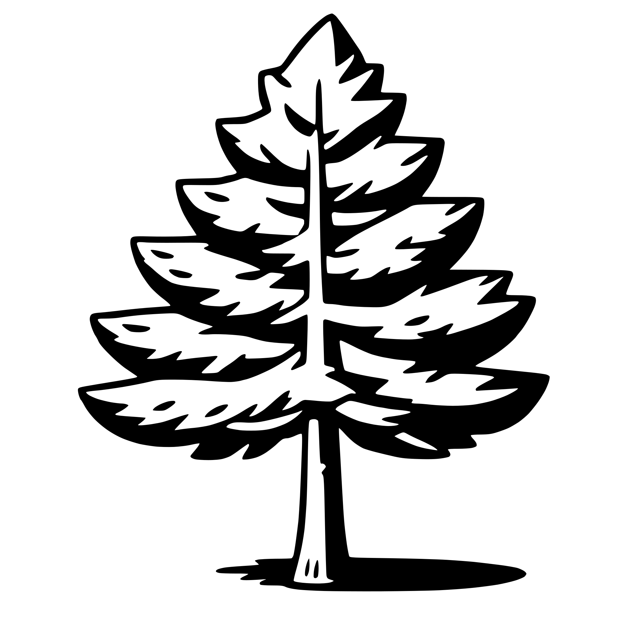 AI-generated SVG of 'pine tree'