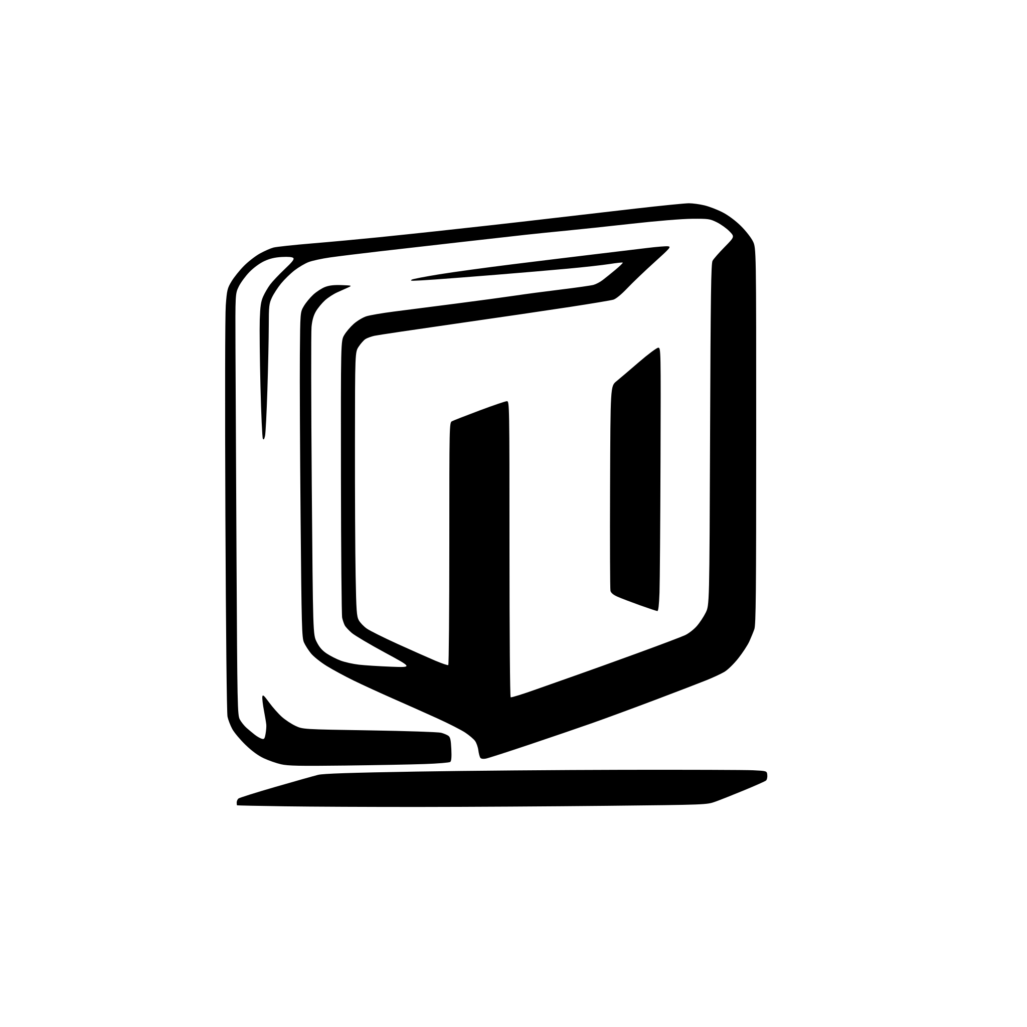 AI-generated SVG of a square with block K letter in it