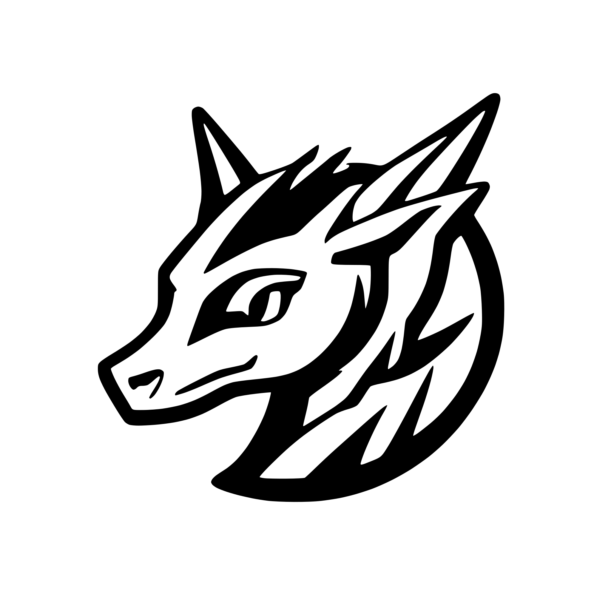 AI-generated SVG of a dragon