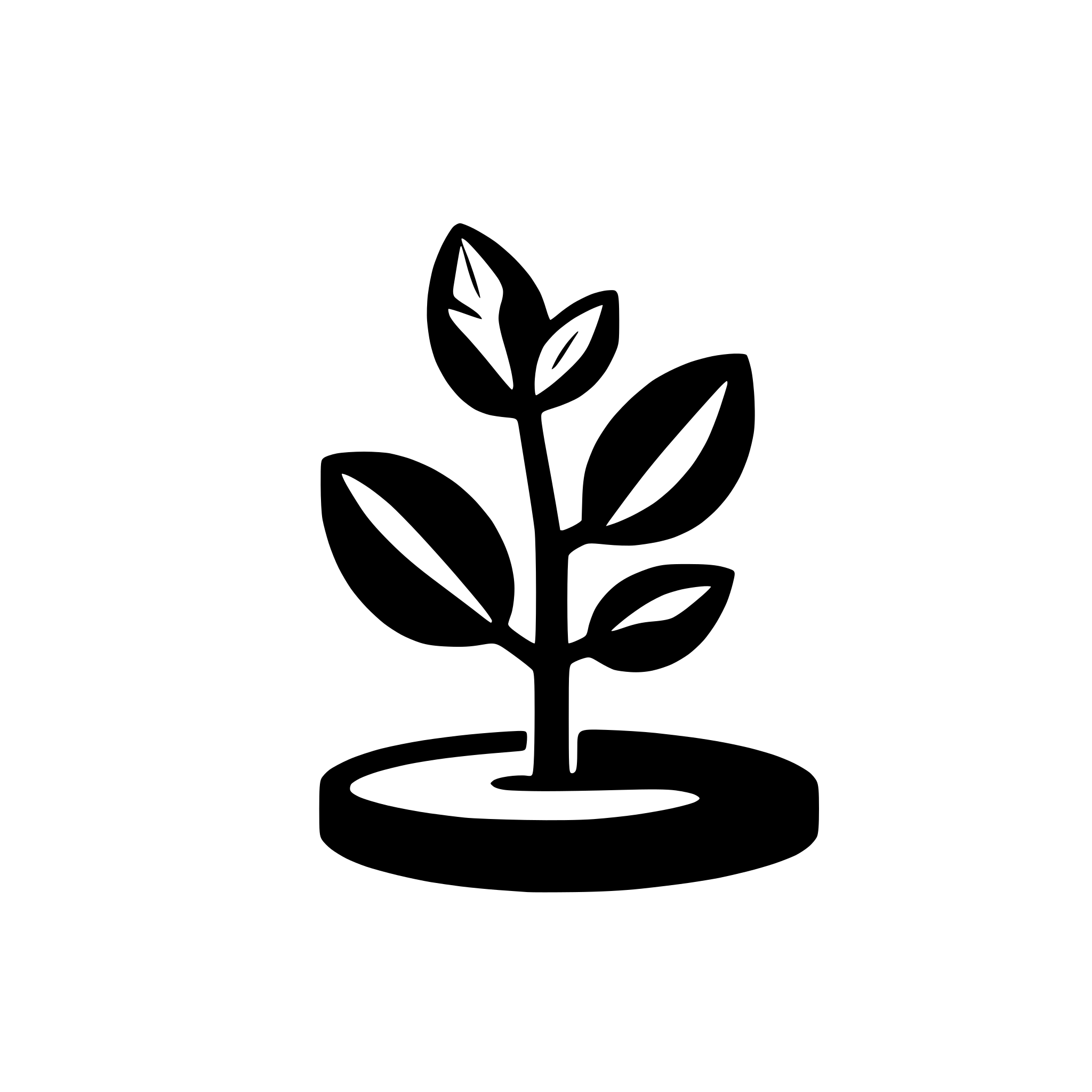 AI-generated SVG of 'plants'