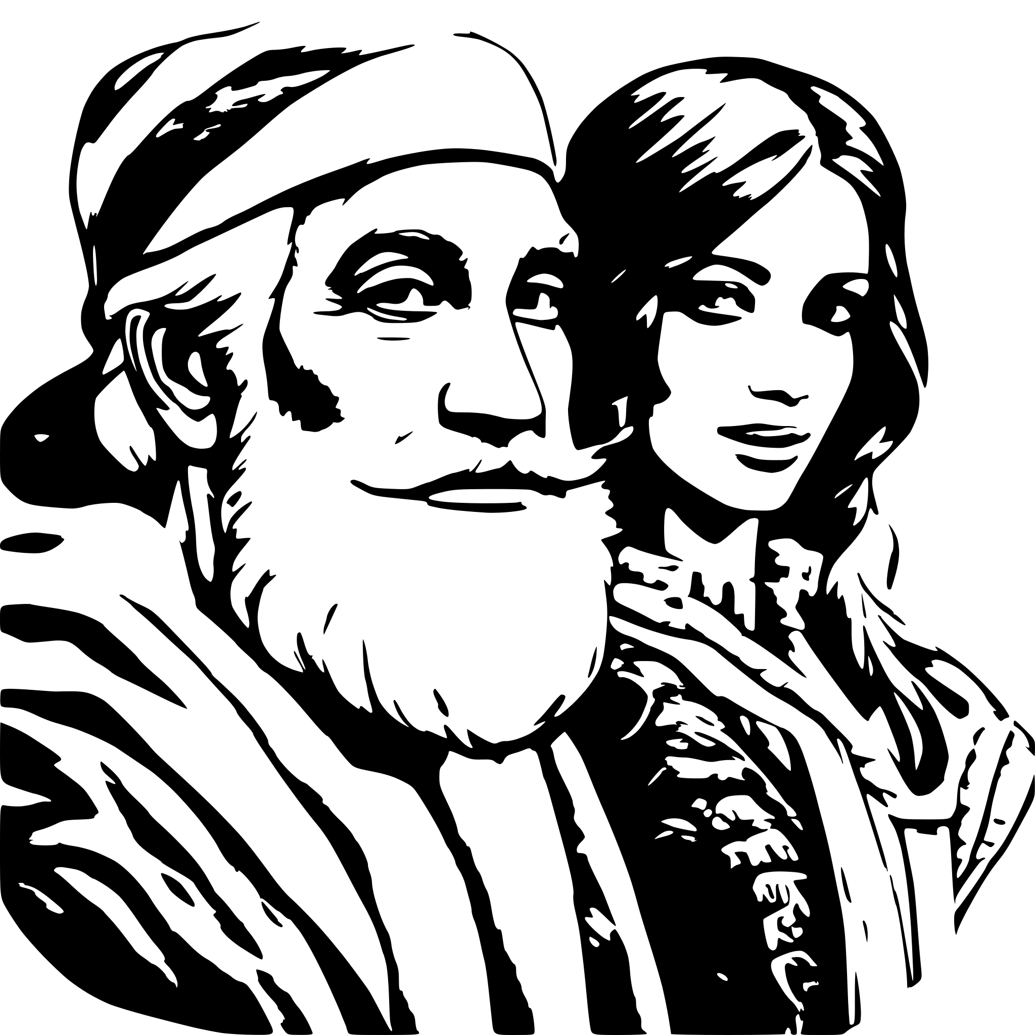 AI-generated SVG of a Generate a sexy version of Santa and his wife.
Whereby the woman is more in the foreground