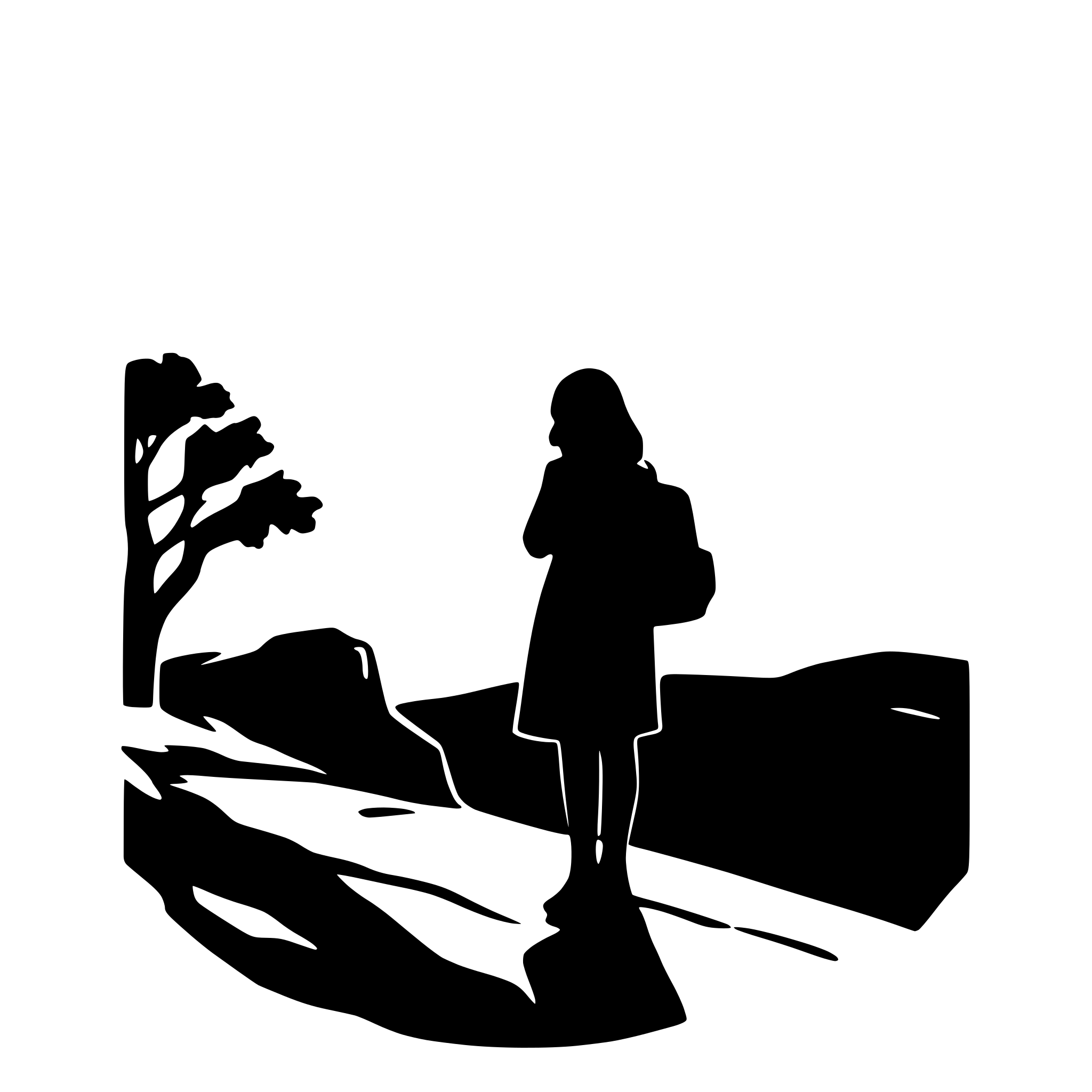 AI-generated SVG of a GMC savana on cliff peak over looking a beautiful valley below