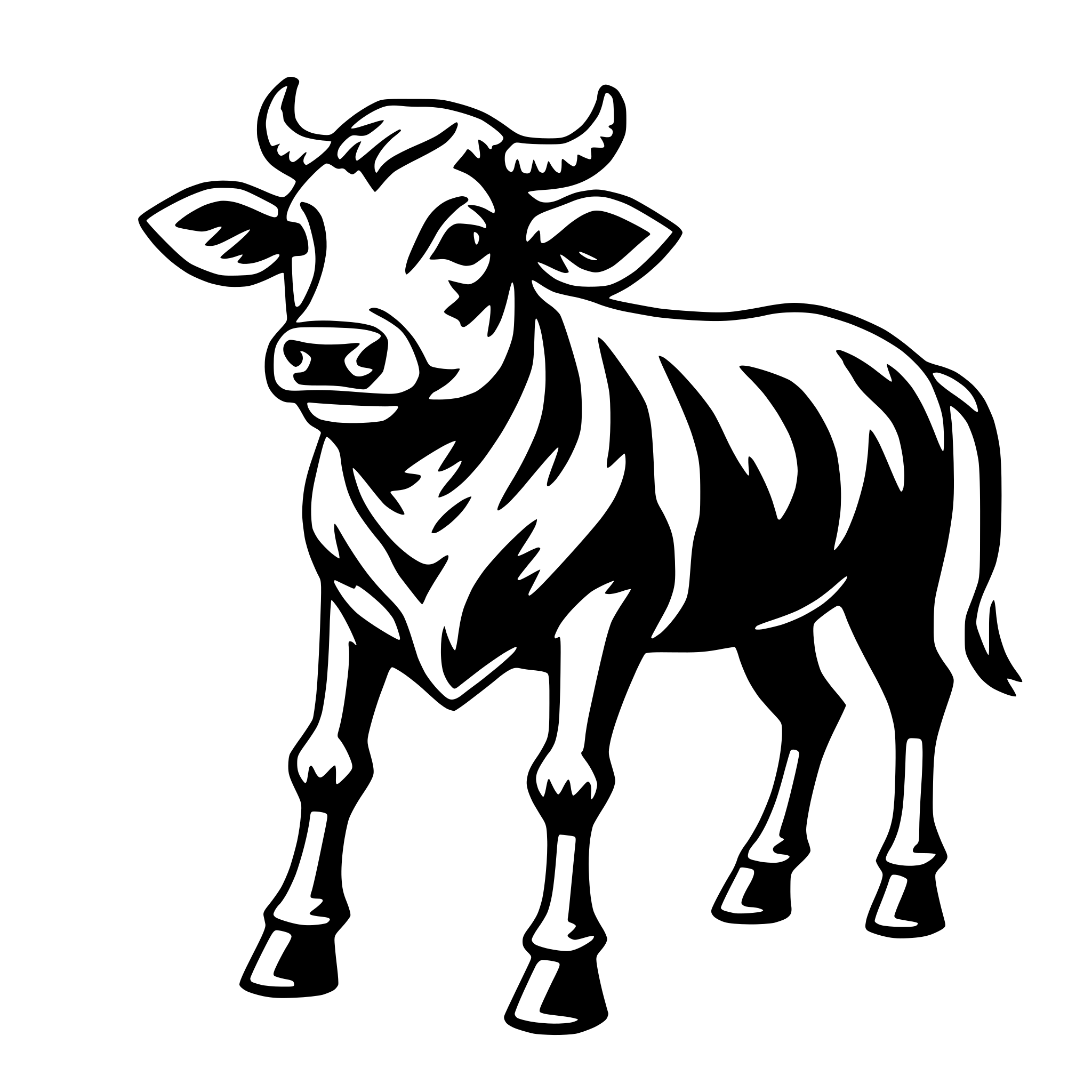 AI-generated SVG of a beef