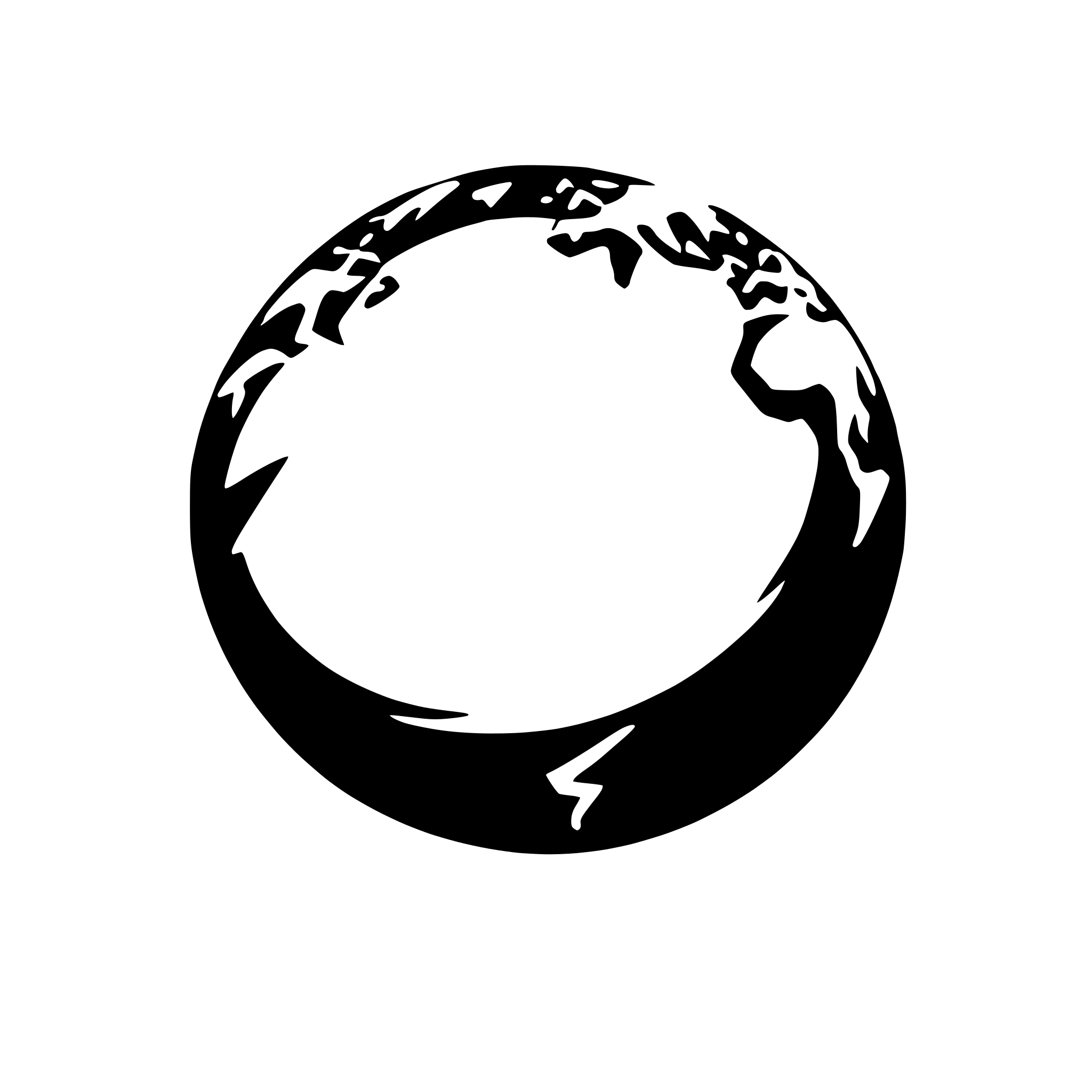 AI-generated SVG of a earth