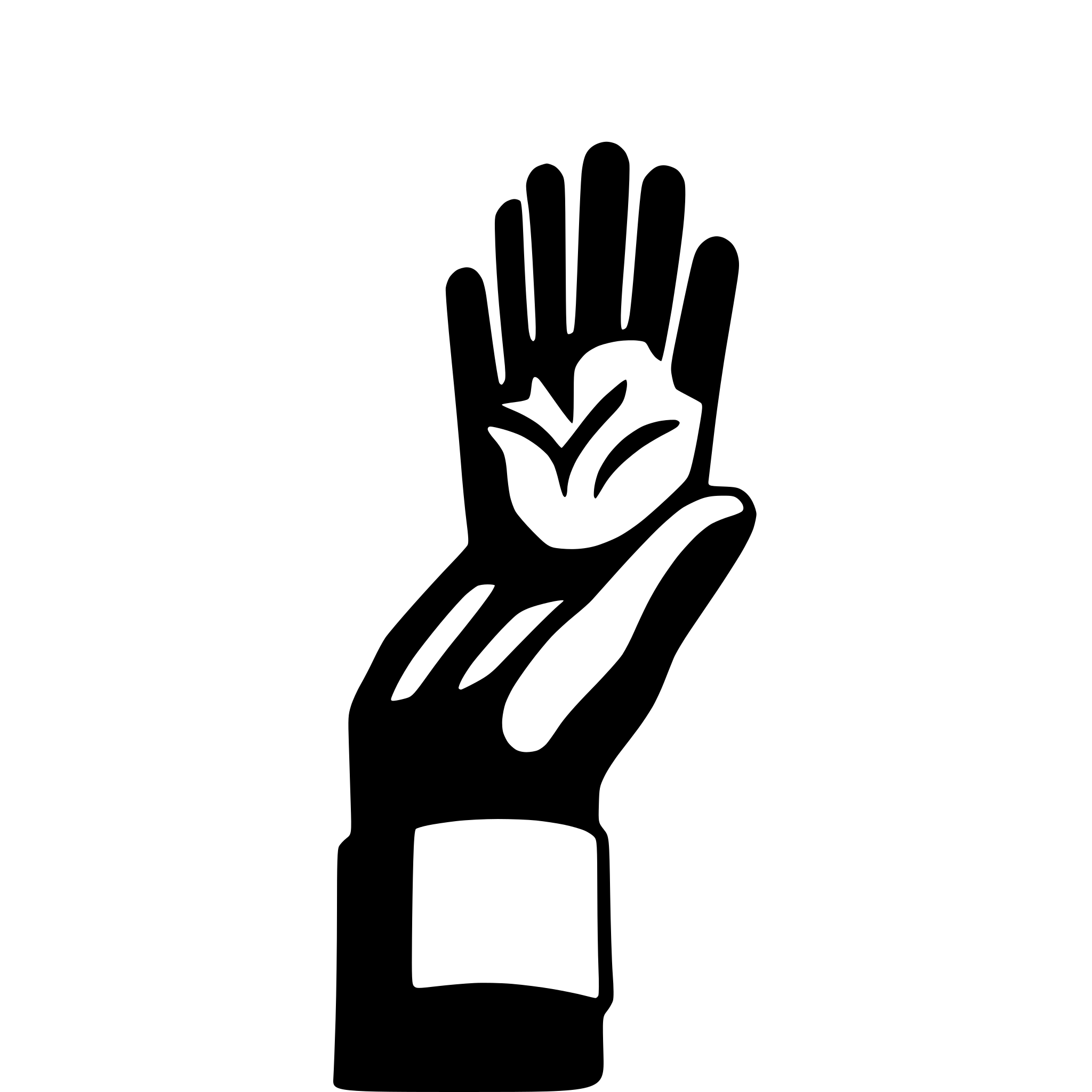 AI-generated SVG of a hands, two friends, highfive