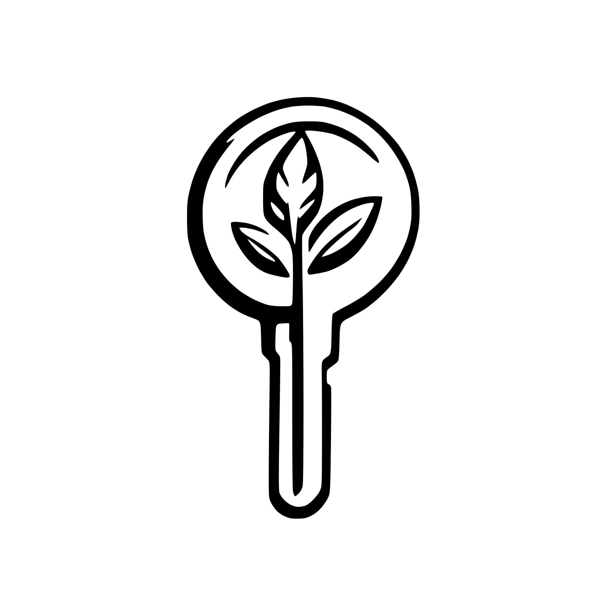 AI-generated SVG of 'A minimalistic key icon'