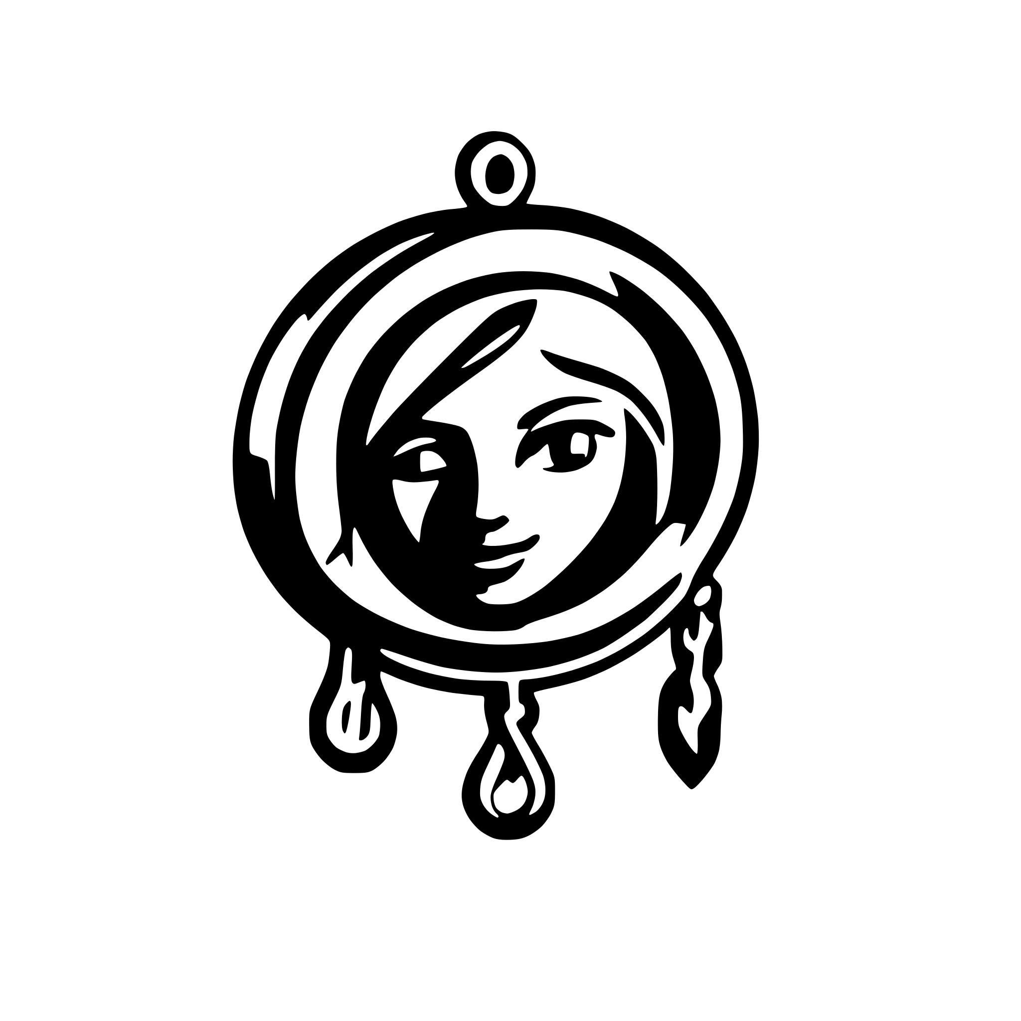 AI-generated SVG of a hook