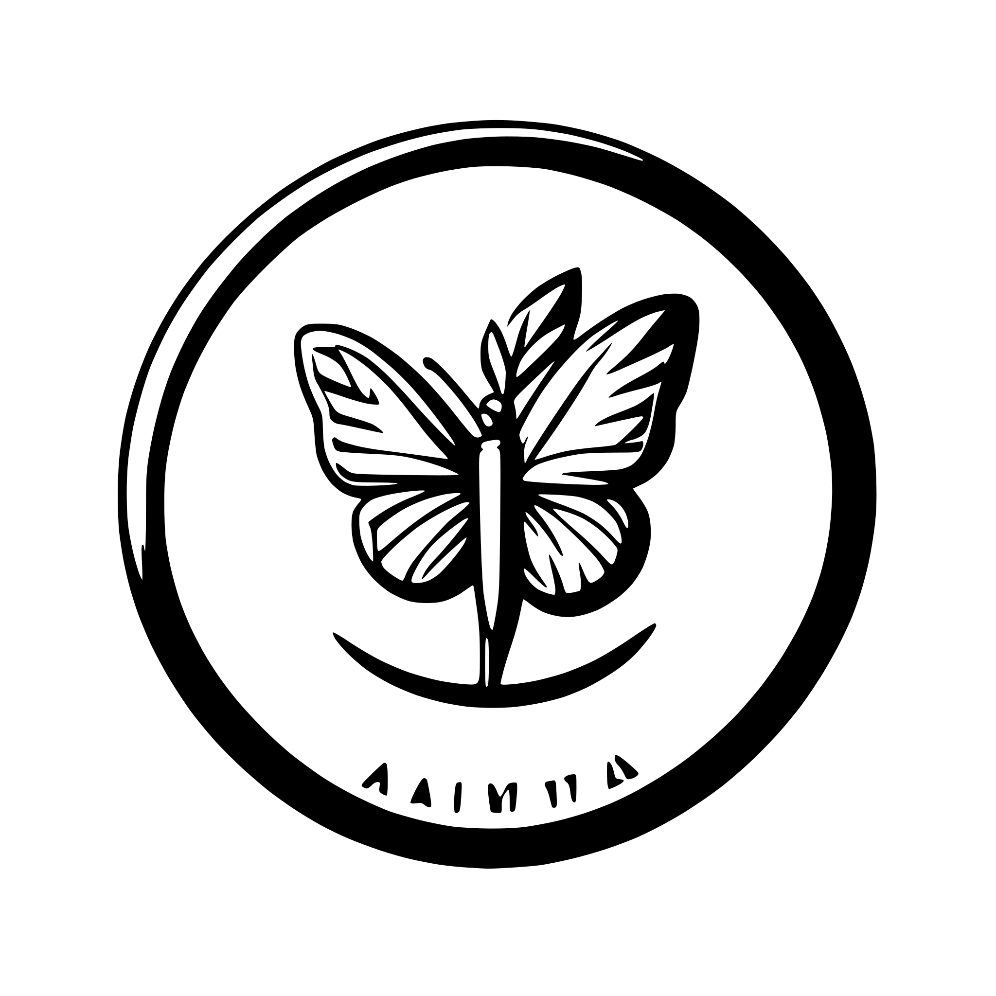 AI-generated SVG of a Logo "Papillon Sourcing House"