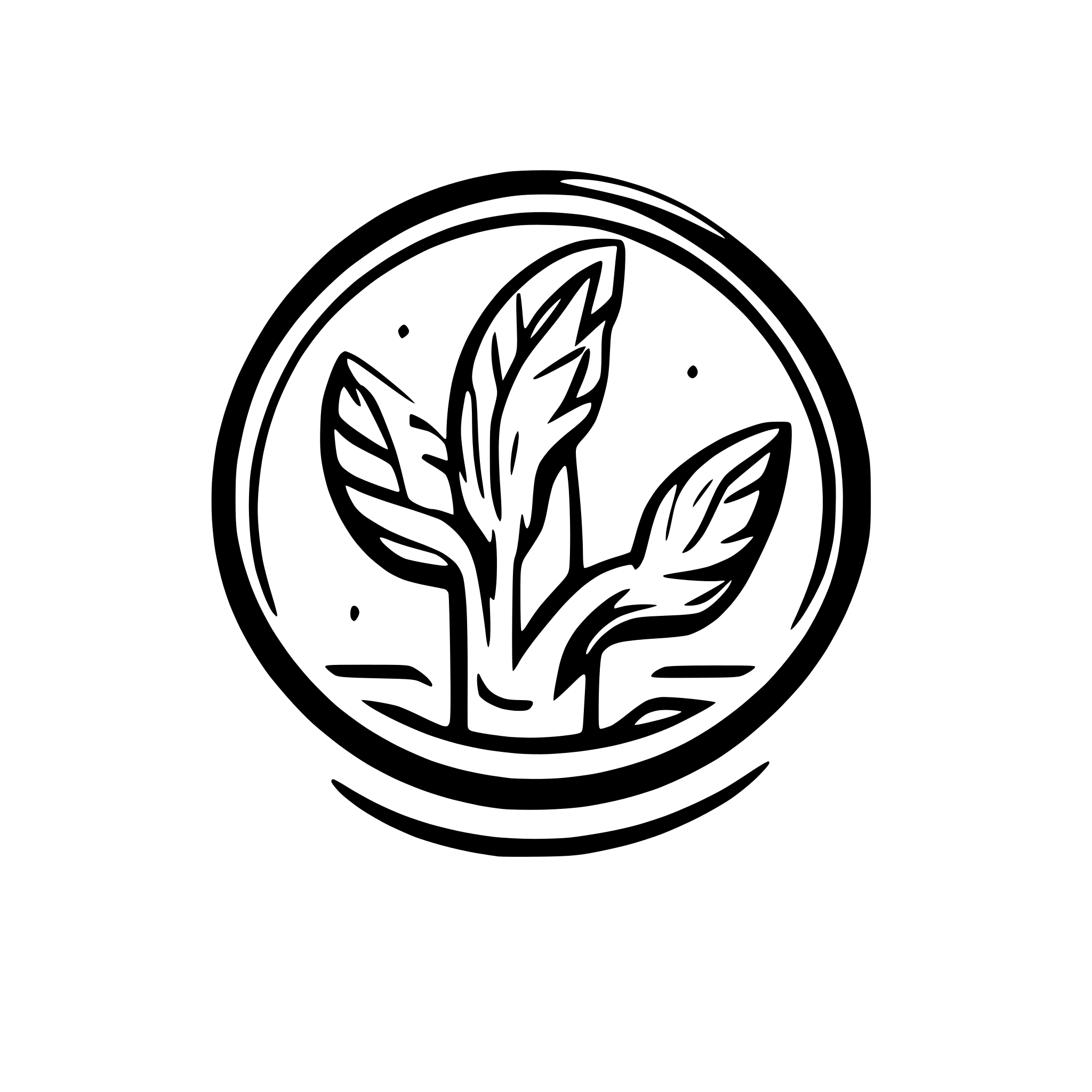 AI-generated SVG of a Logo with letter L for a sea food resturant
