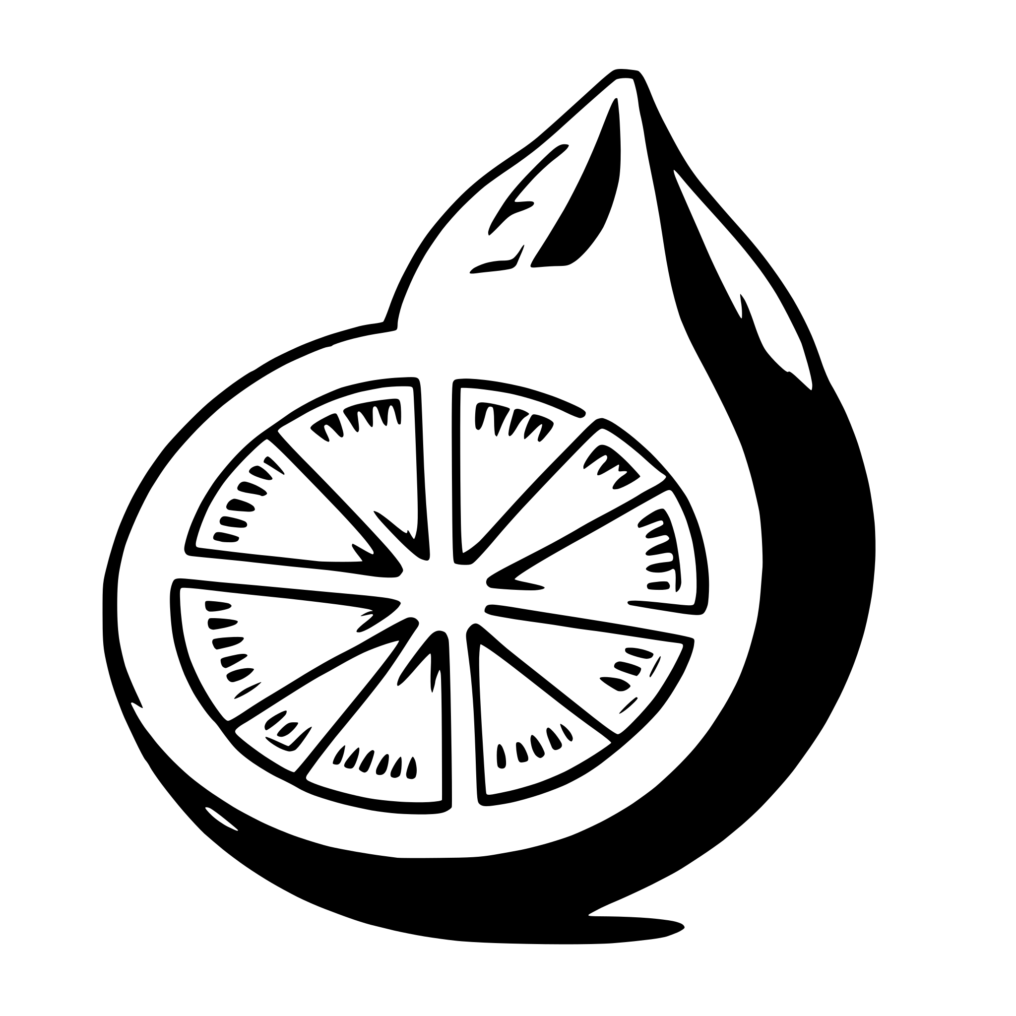 AI-generated SVG of 'lime'