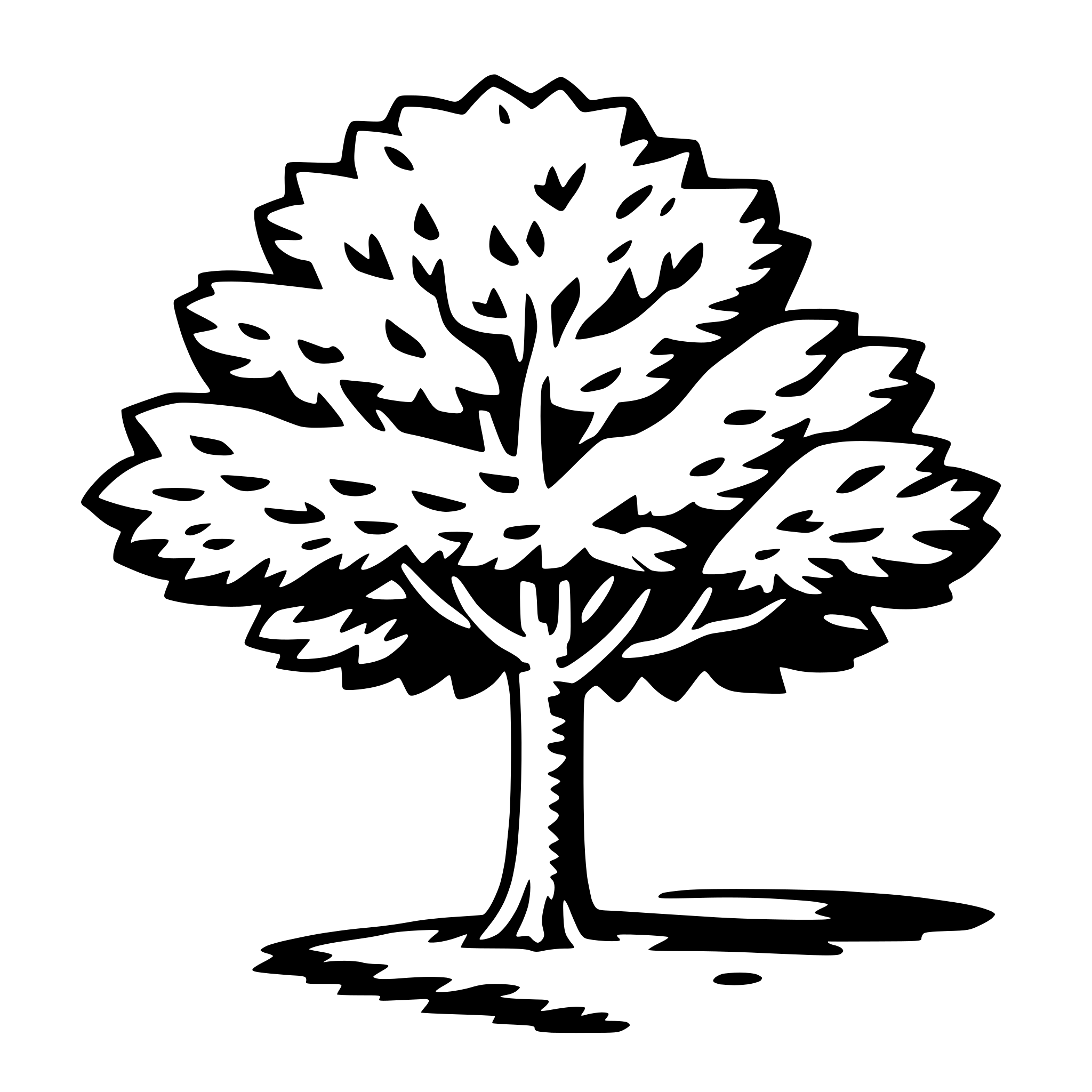 AI-generated SVG of 'beech tree'