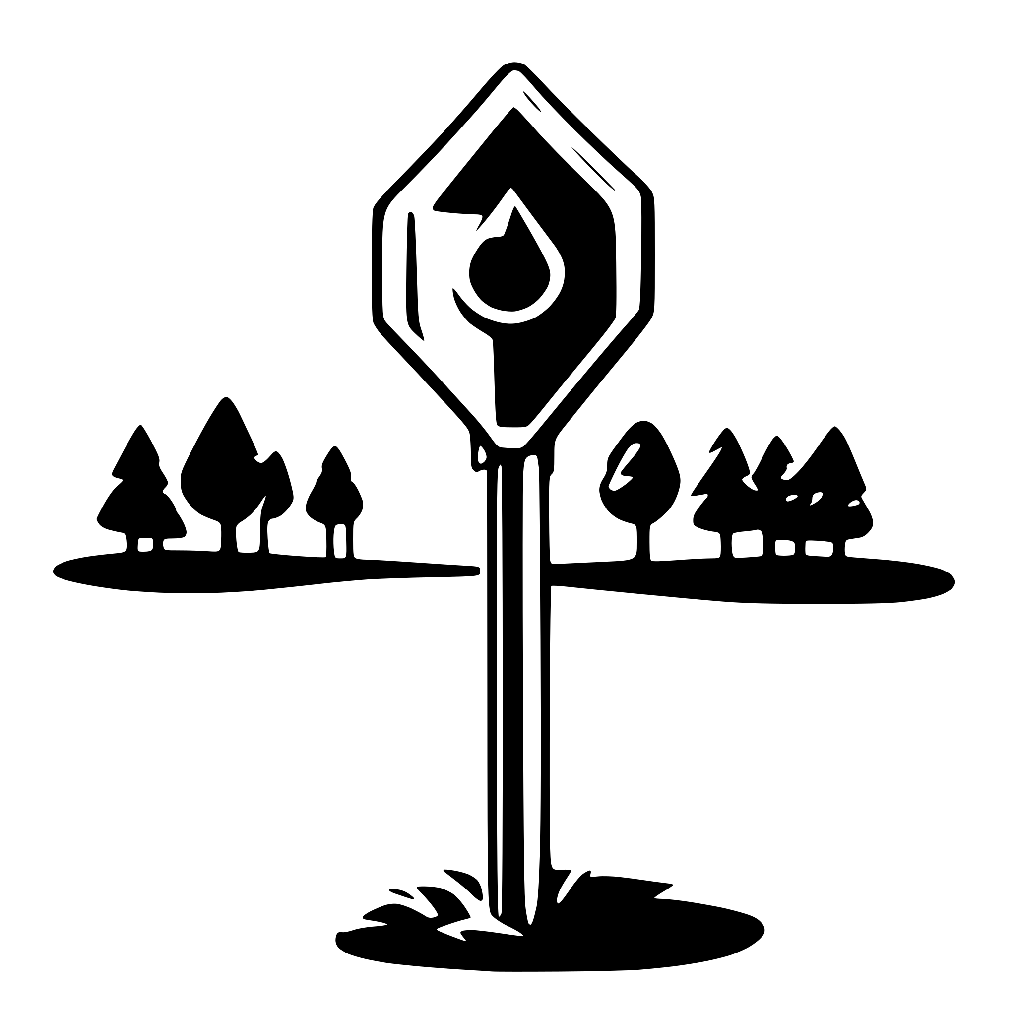 AI-generated SVG of a location pin