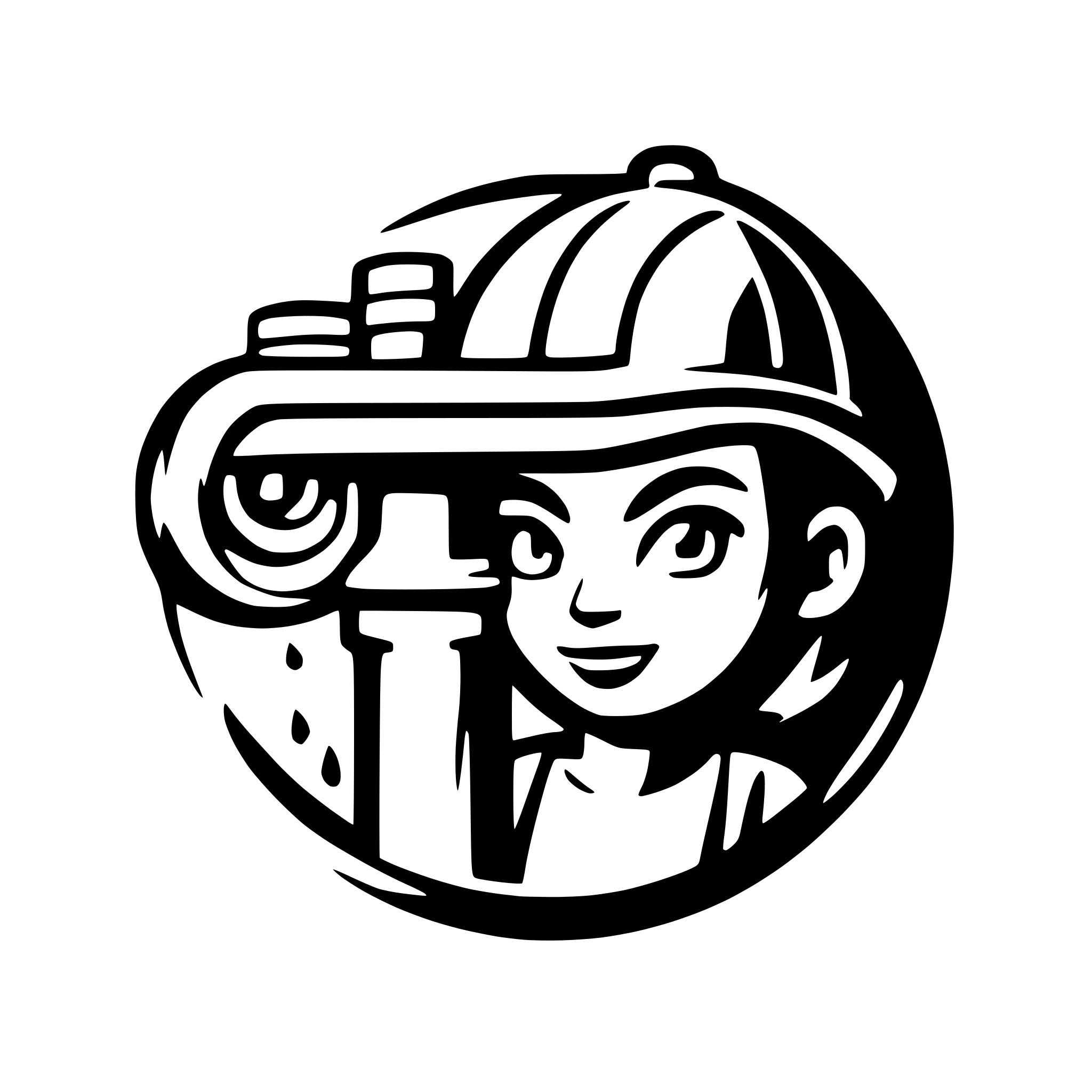 AI-generated SVG of a tf logo with a plumbing theme