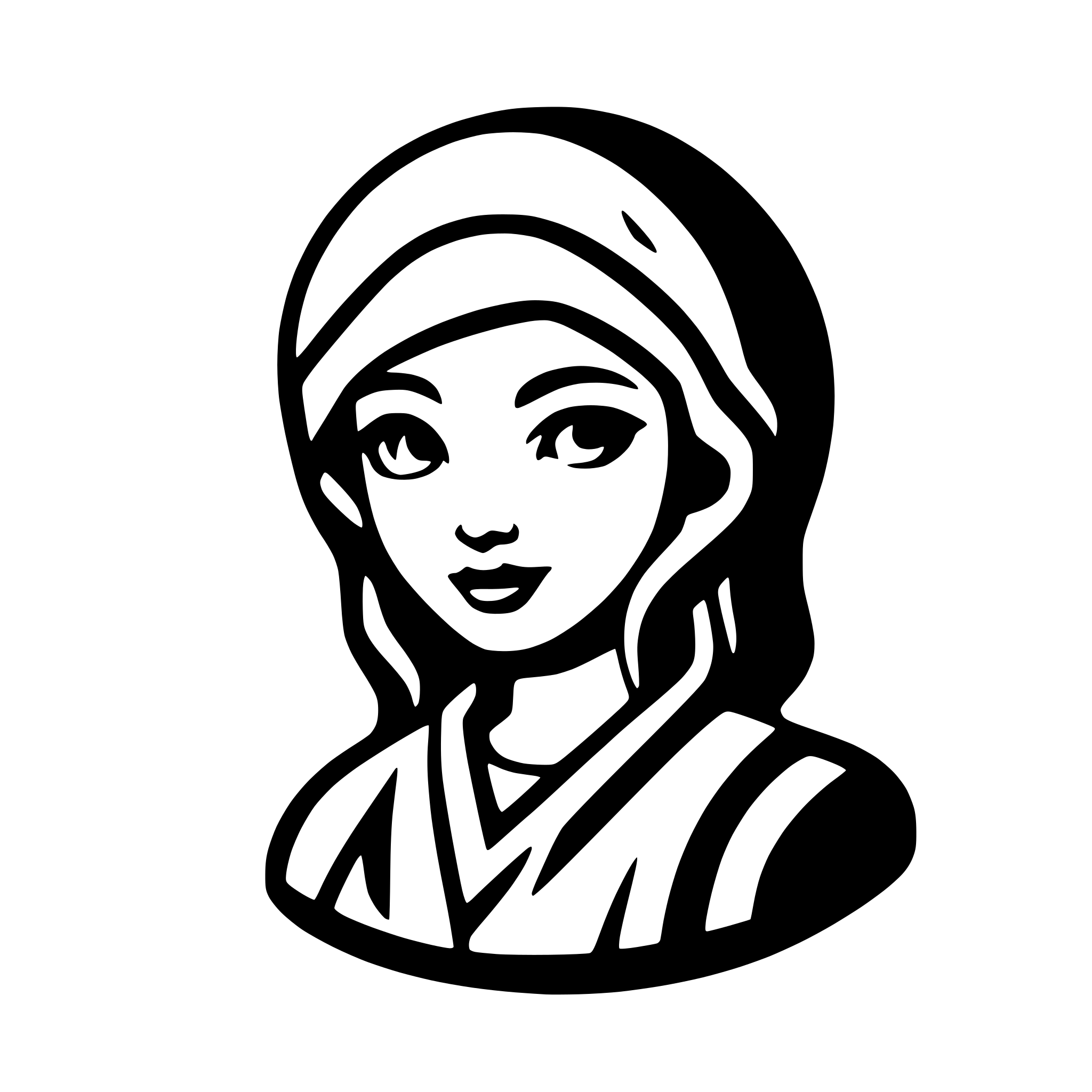 AI-generated SVG of 'an icon of kuberenets'