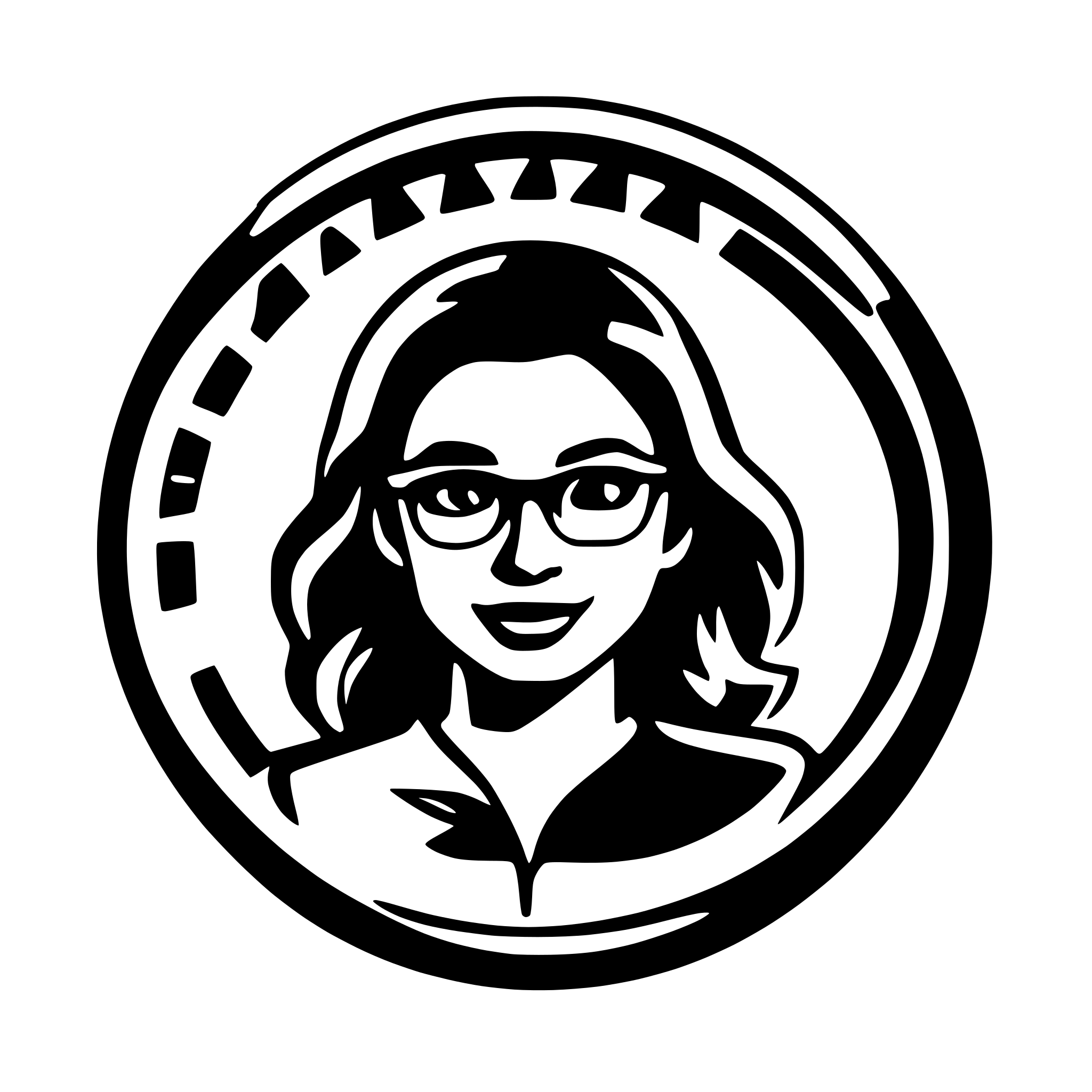 AI-generated SVG of a Create a vector-based SVG logo for Kalrav Tuition Classes. The logo should have a circular border wi