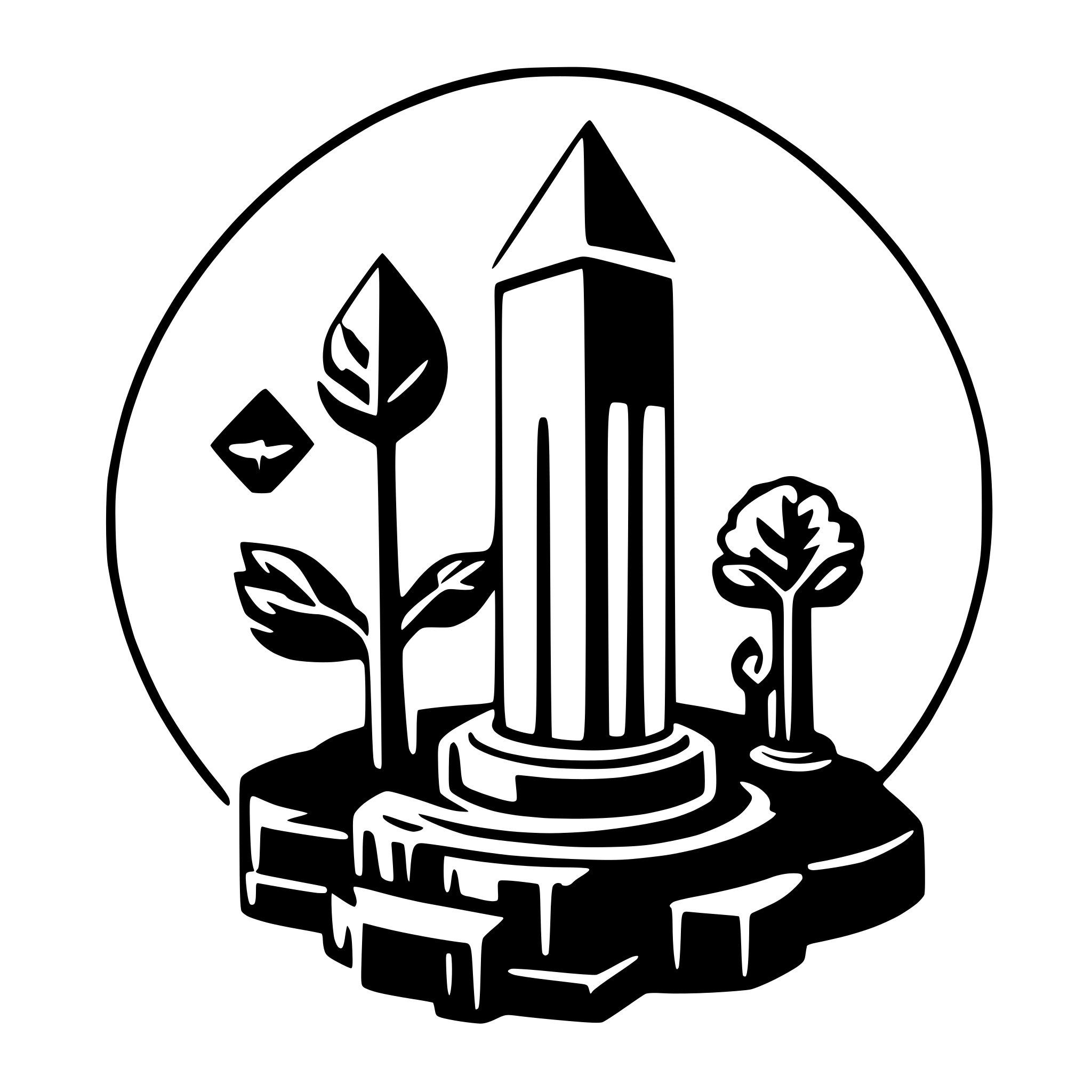 AI-generated SVG of 'one stop solution'