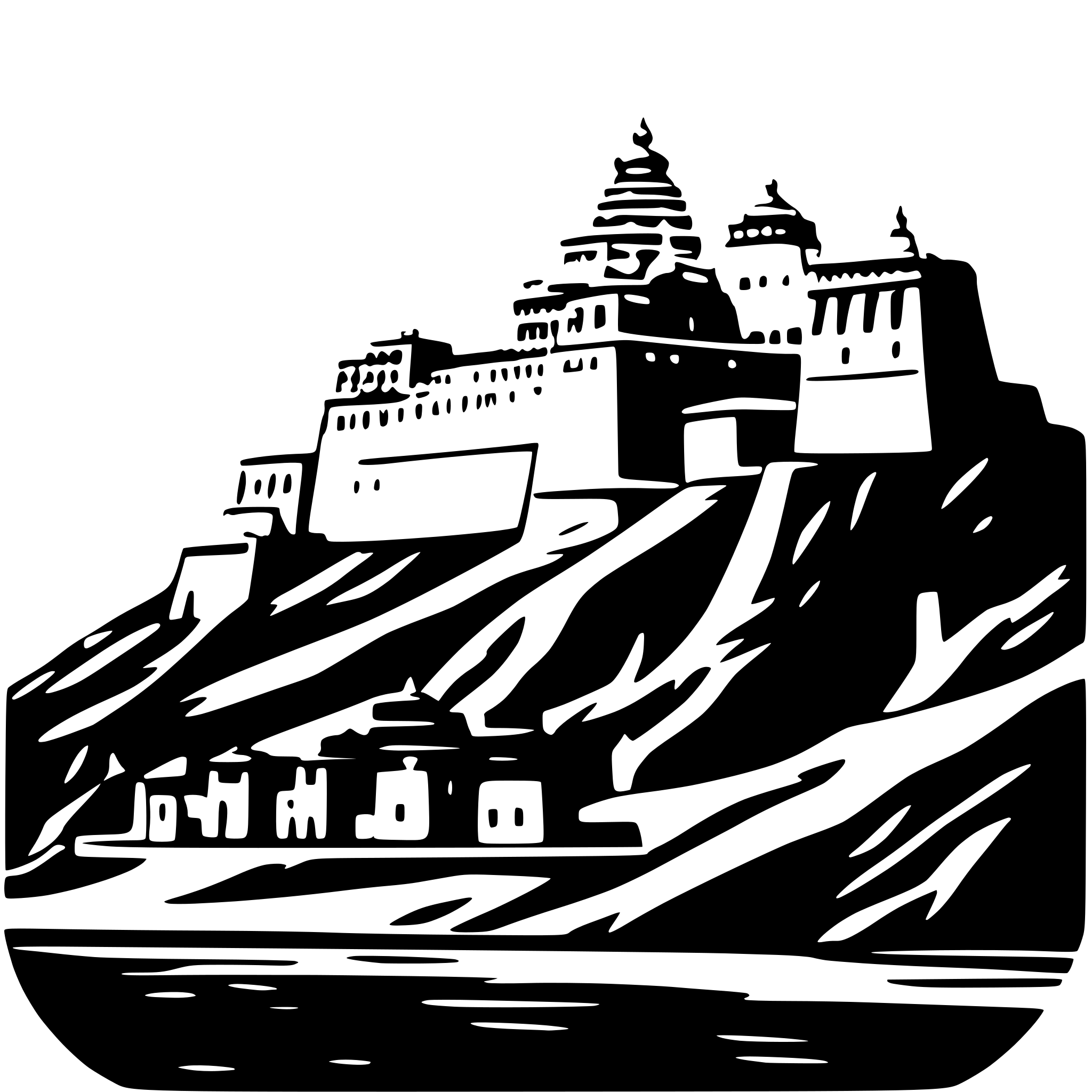 AI-generated SVG of 'potala'